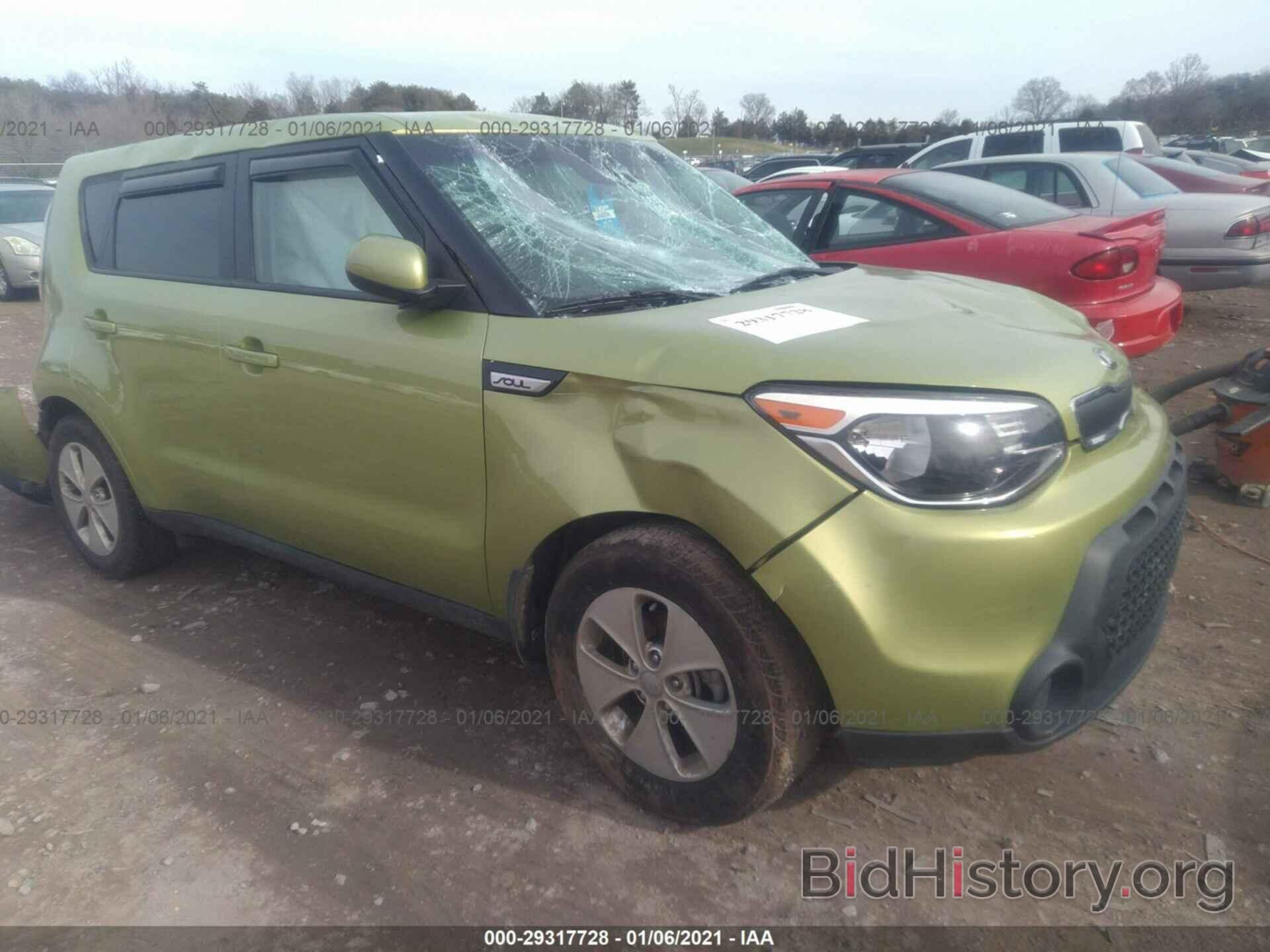 Фотография KNDJN2A28F7767421 - KIA SOUL 2015