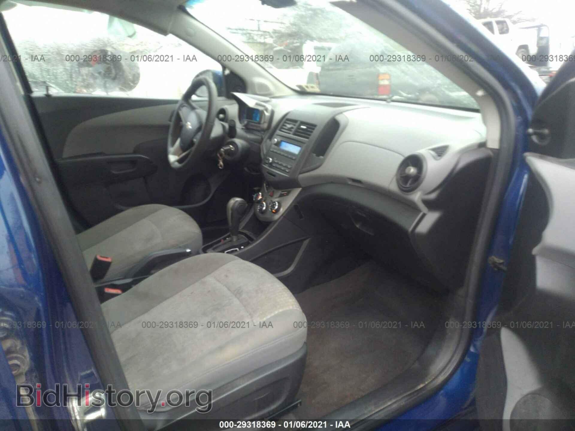 2013 CHEVROLET SONIC - VIN: 1G1JA5SG9D4170227 - Фото 5