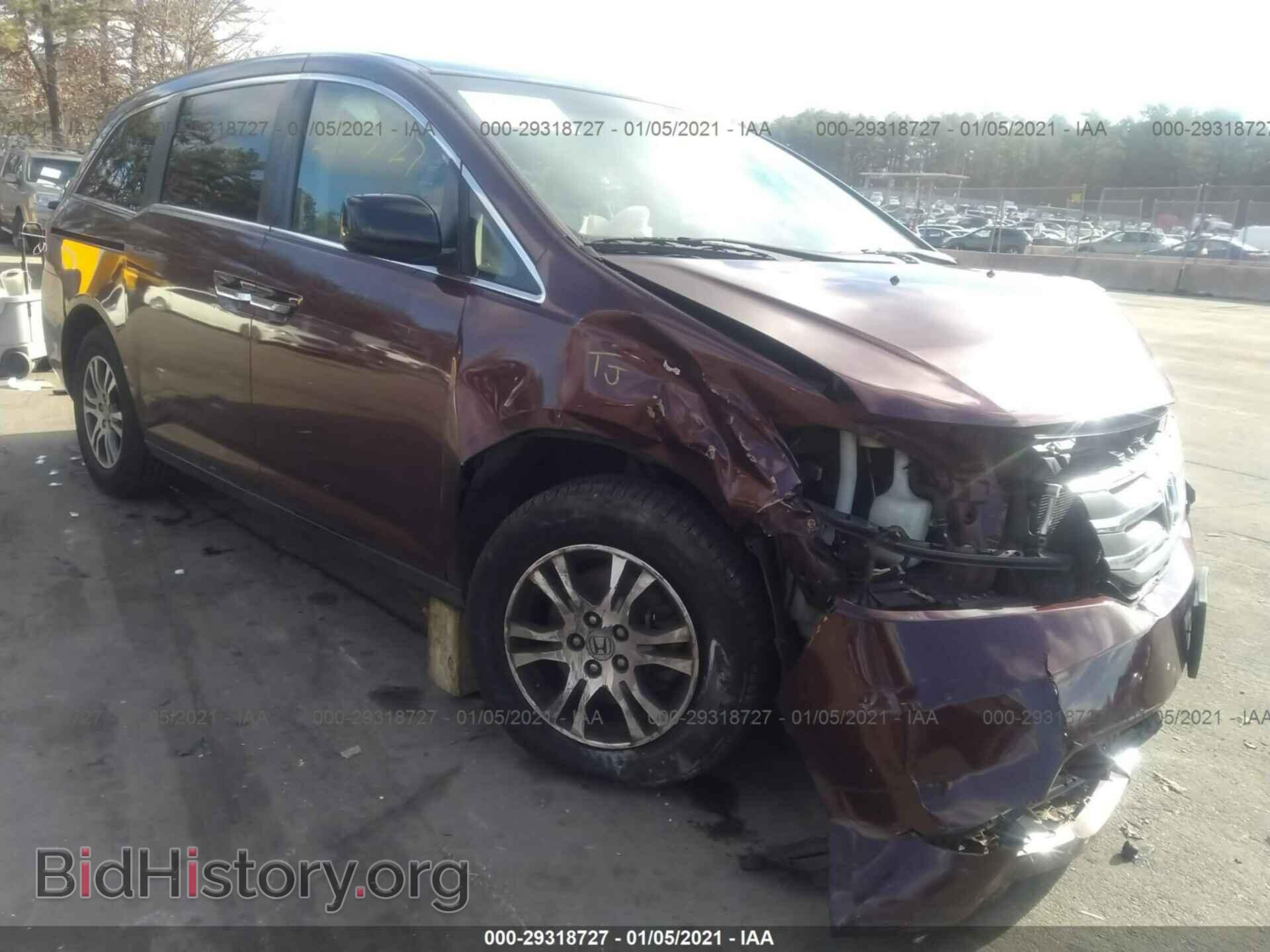 Photo 5FNRL5H47CB039337 - HONDA ODYSSEY 2012