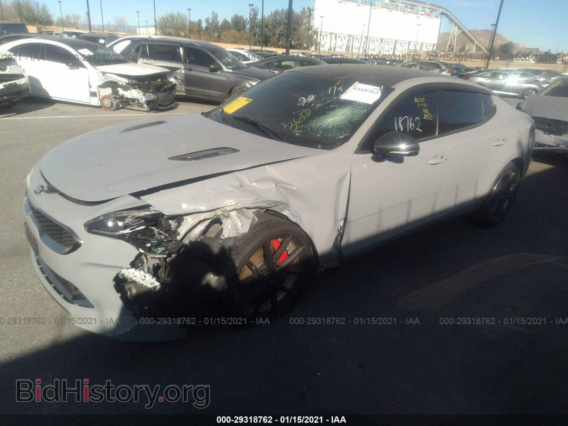 2019 KIA STINGER - VIN: KNAE35LC5K6042905 - Фото 2