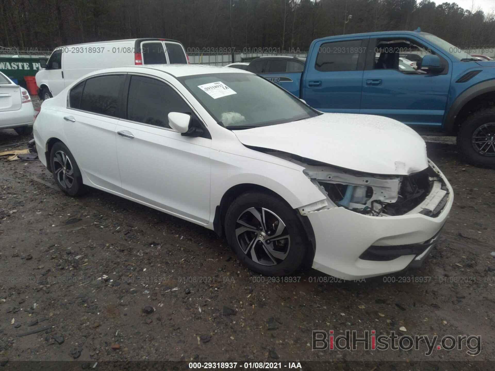 Photo 1HGCR2F38GA026433 - HONDA ACCORD SEDAN 2016