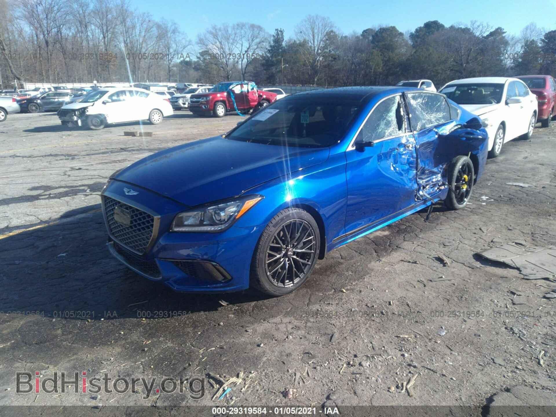 2020 GENESIS G80 - VIN: KMTFN4JE0LU328806 - Фото 2