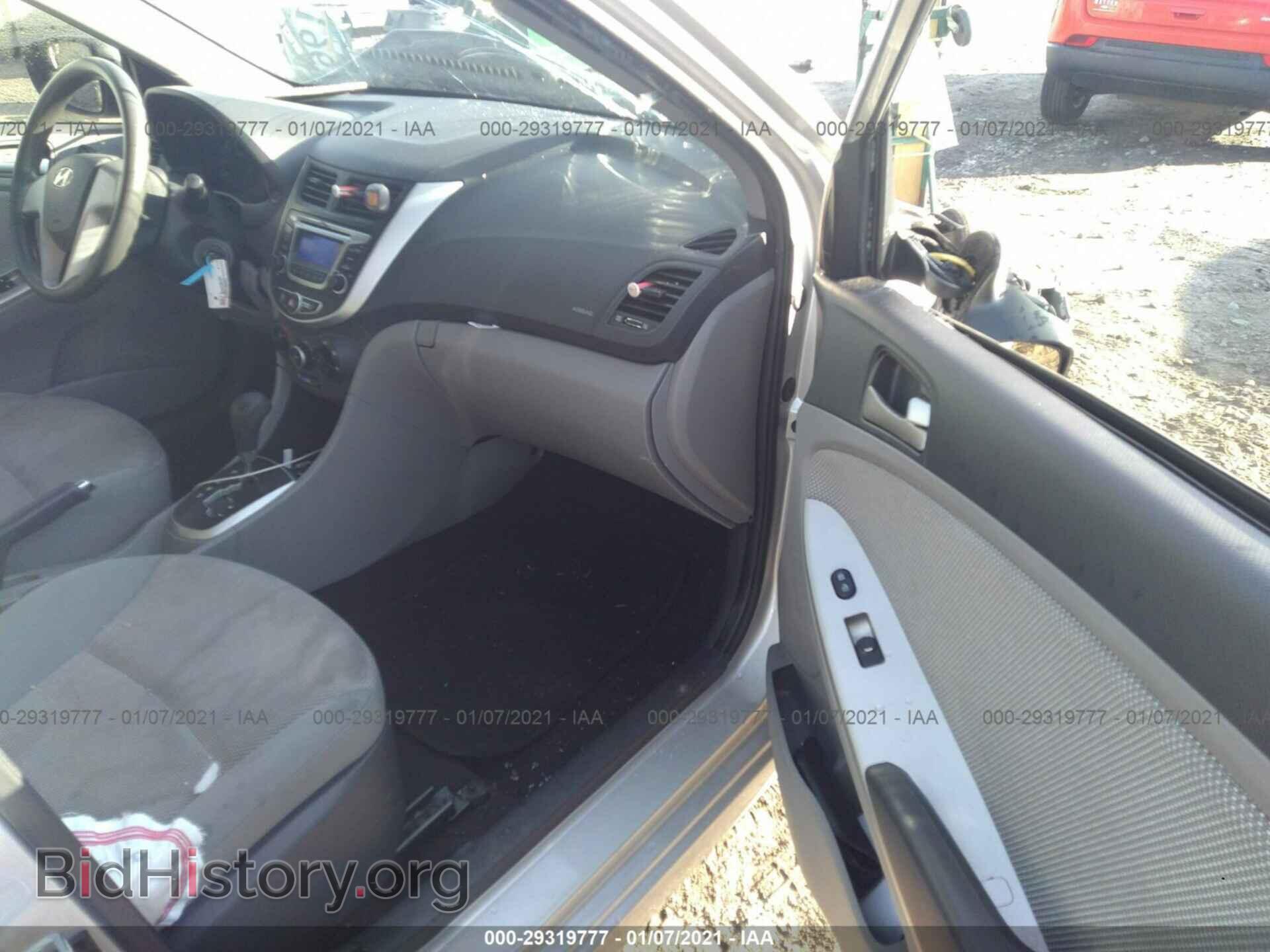 2014 HYUNDAI ACCENT - VIN: KMHCT4AE3EU641919 - Фото 5