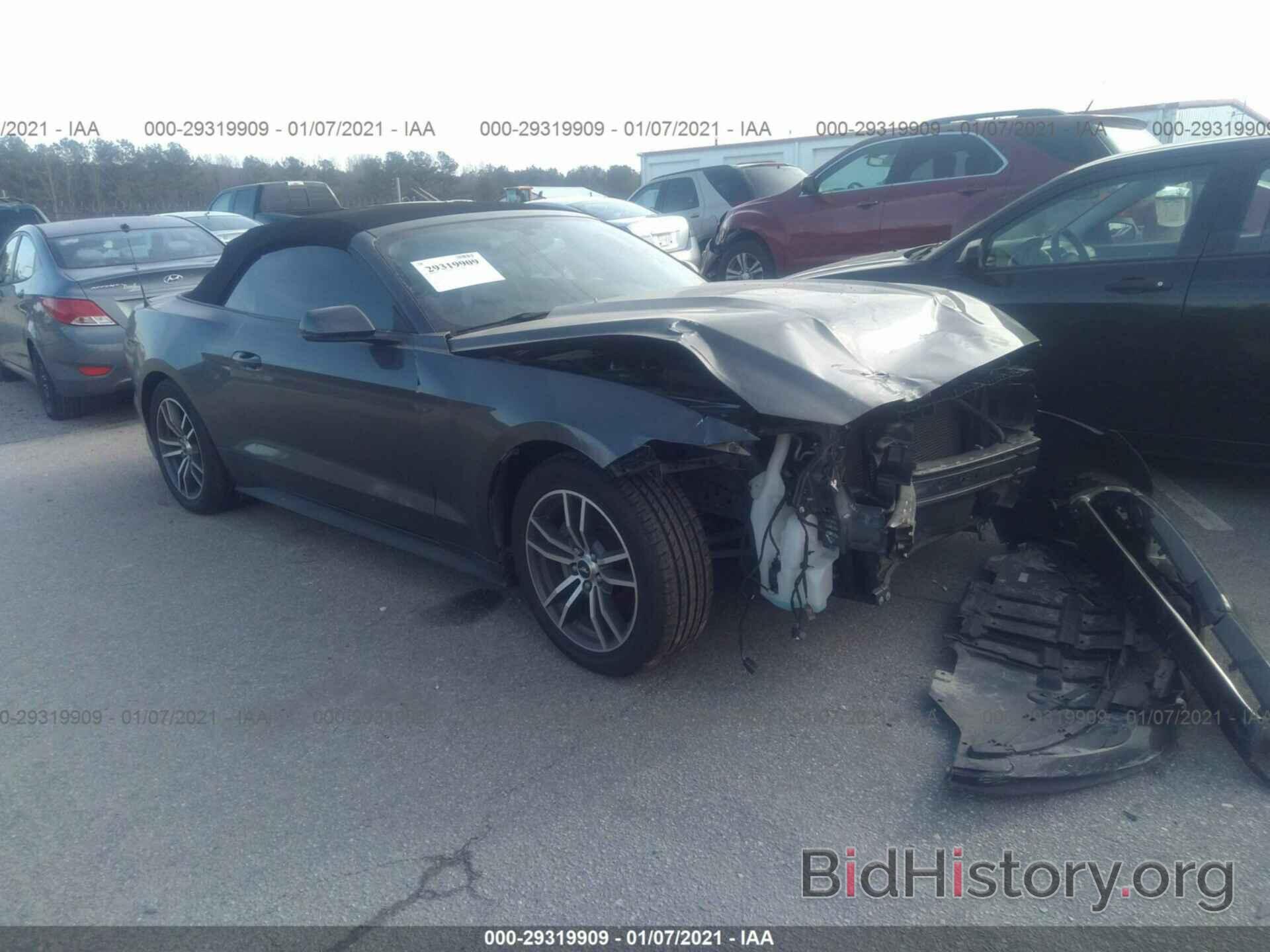 Photo 1FATP8UH3H5335054 - FORD MUSTANG 2017