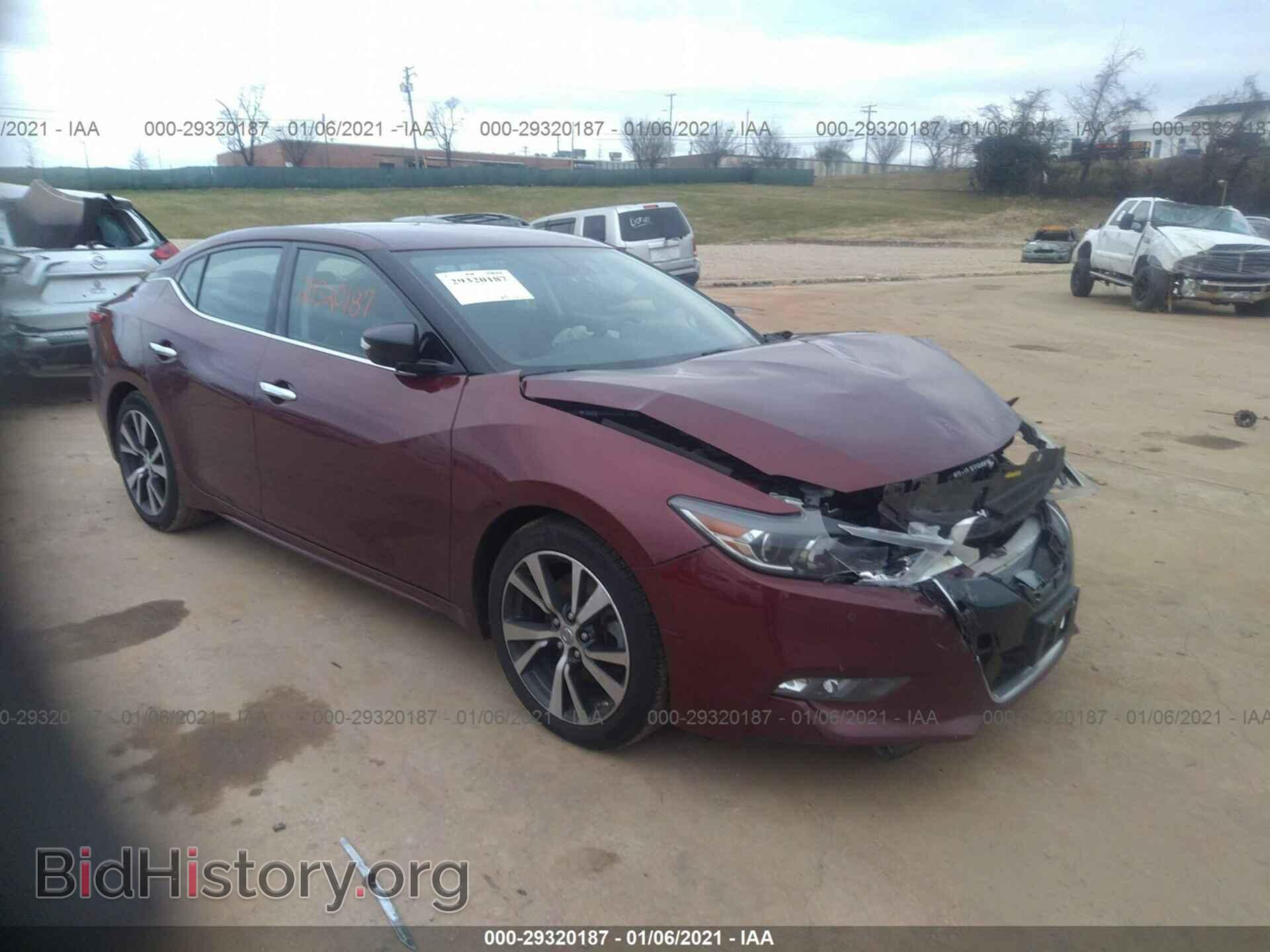 Фотография 1N4AA6AP1HC387352 - NISSAN MAXIMA 2017