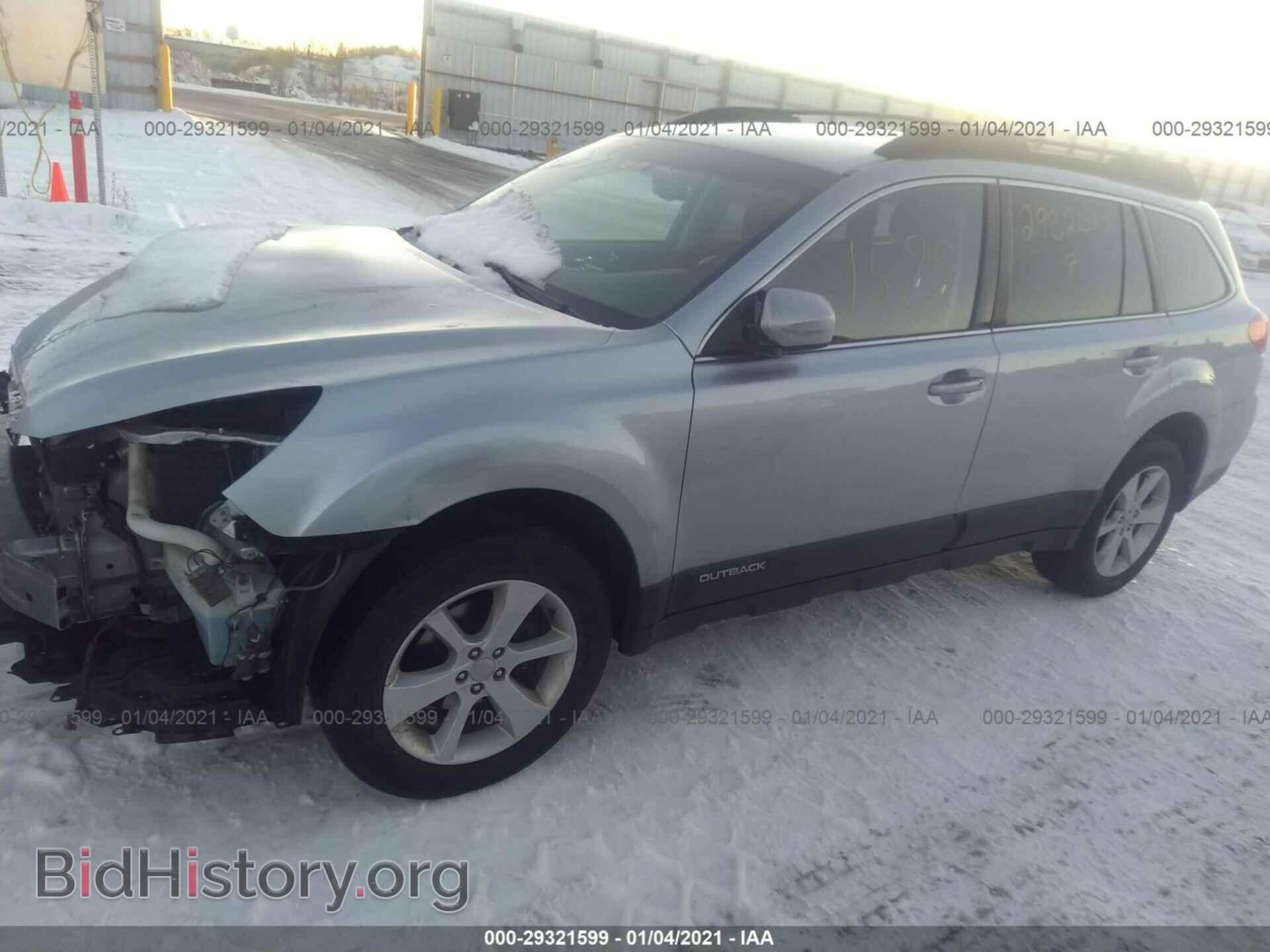 2014 SUBARU OUTBACK - VIN: 4S4BRBCC7E3209480 - Фото 2