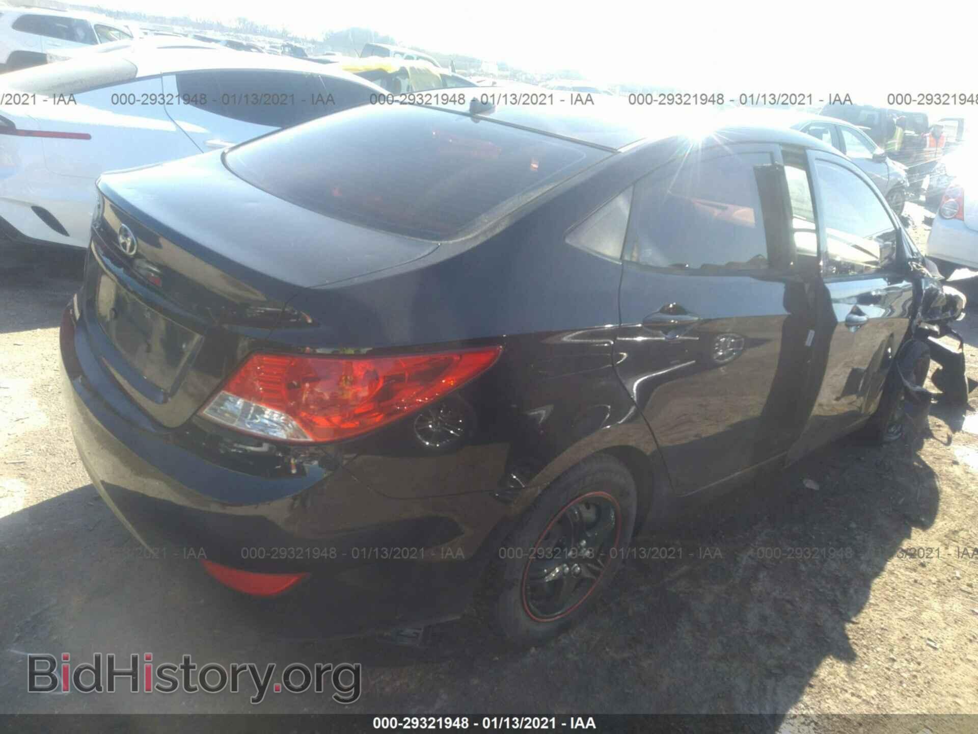2013 HYUNDAI ACCENT - VIN: KMHCT4AE8DU464007 - Photo 4