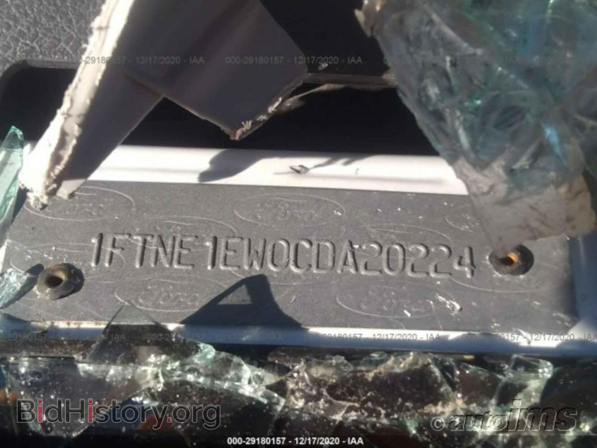 2012 FORD ECONOLINE CARGO VAN - VIN: 1FTNE1EW0CDA20224 - Фото 10