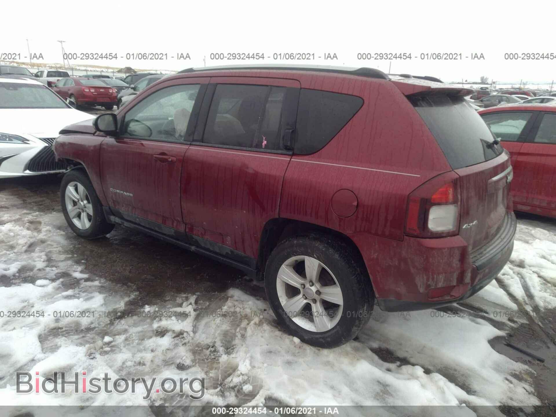 2016 JEEP COMPASS - VIN: 1C4NJDBB4GD509357 - Фото 3