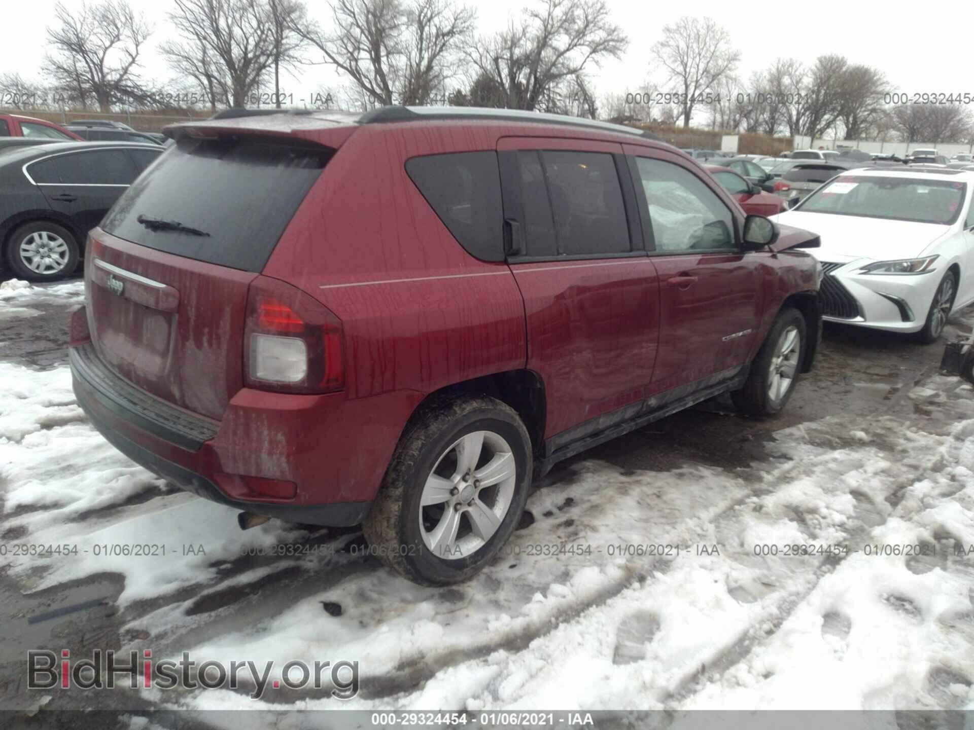 2016 JEEP COMPASS - VIN: 1C4NJDBB4GD509357 - Фото 4