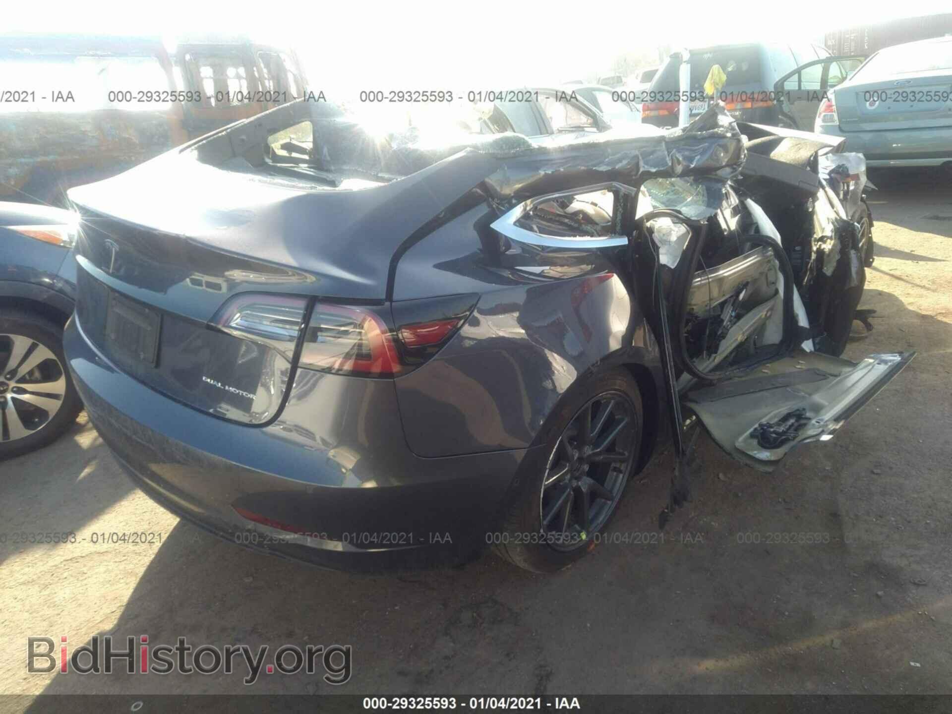 2019 TESLA MODEL 3 - VIN: 5YJ3E1EB4KF453010 - Фото 4