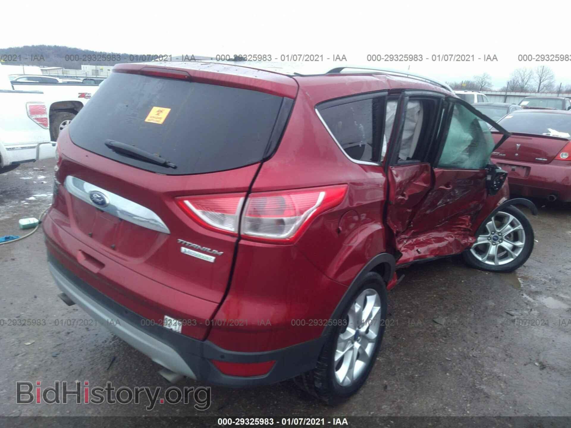 2014 FORD ESCAPE - VIN: 1FMCU0J91EUB73665 - Фото 4