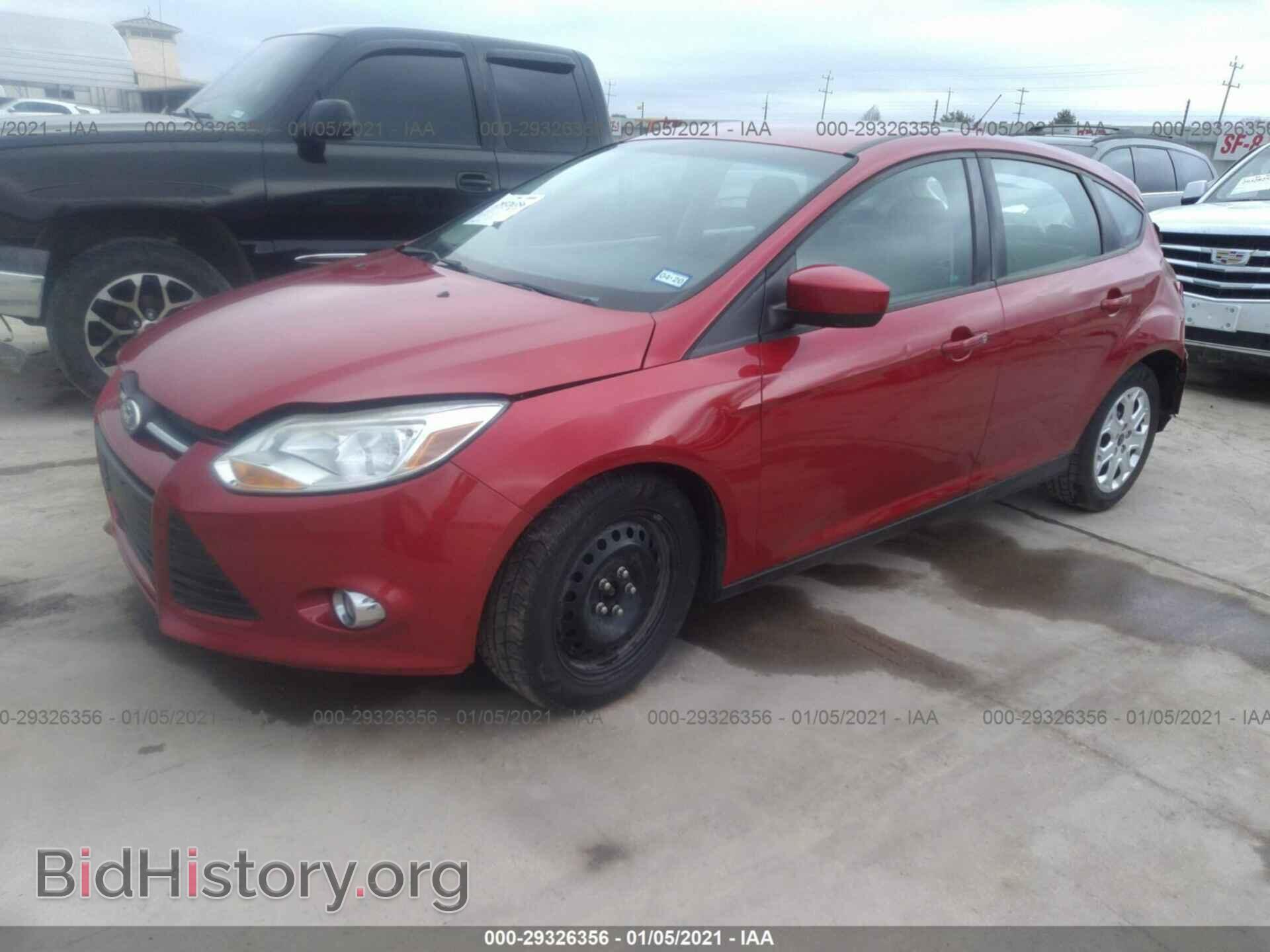 2012 FORD FOCUS - VIN: 1FAHP3K21CL449629 - Фото 2