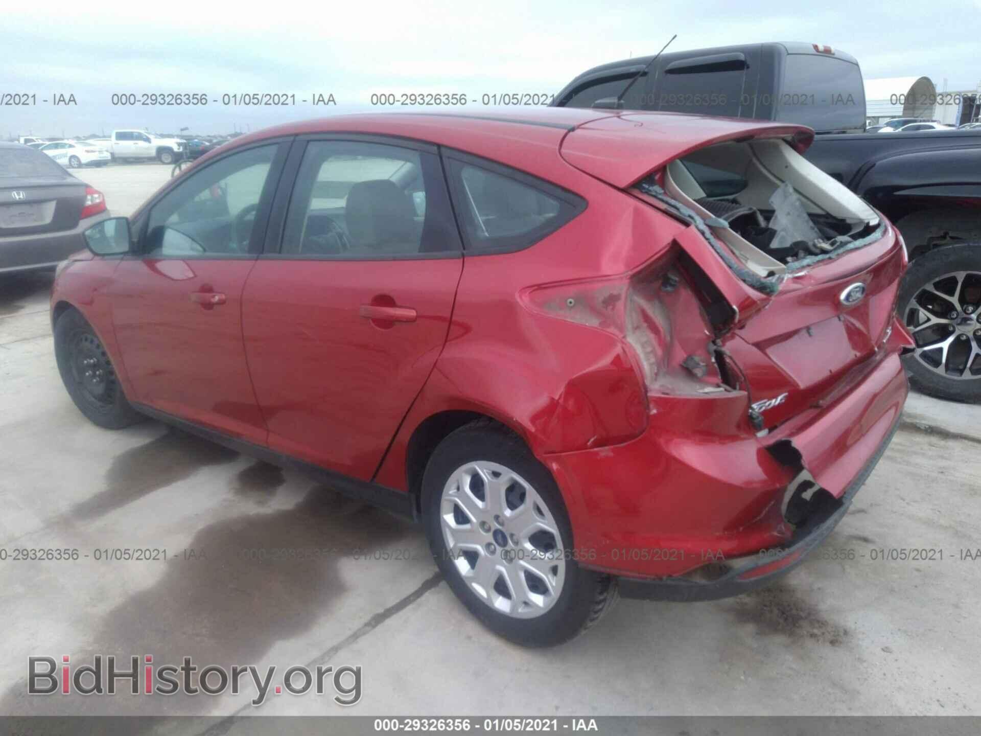 2012 FORD FOCUS - VIN: 1FAHP3K21CL449629 - Фото 3
