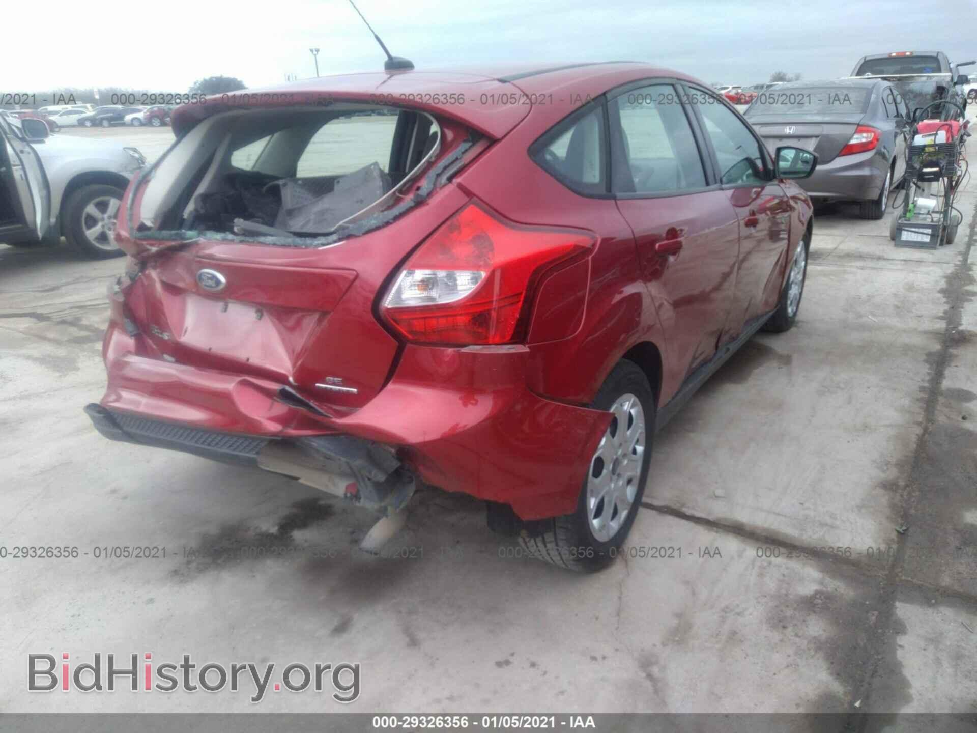 2012 FORD FOCUS - VIN: 1FAHP3K21CL449629 - Фото 4