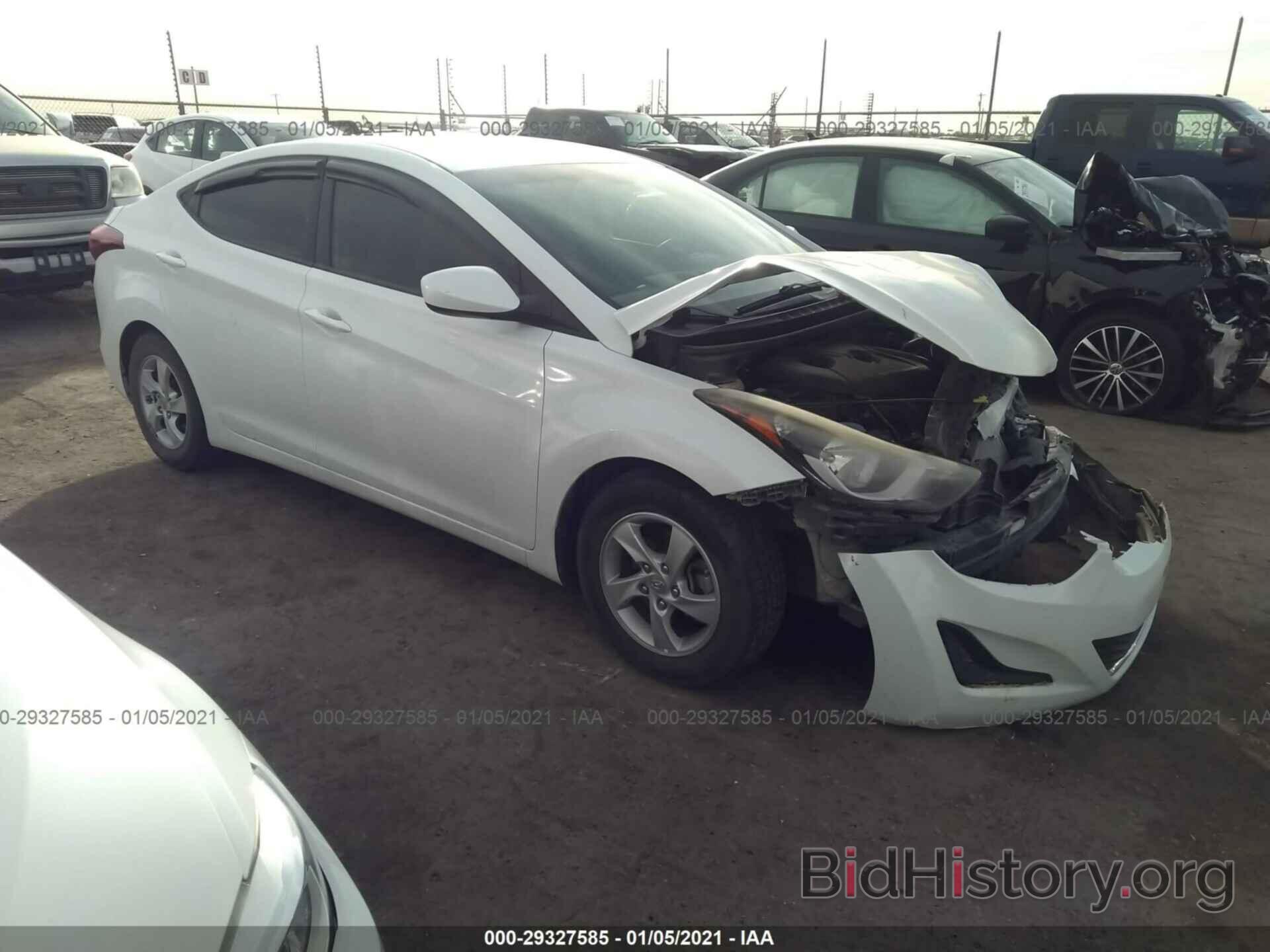 Photo 5NPDH4AE5FH573743 - HYUNDAI ELANTRA 2015