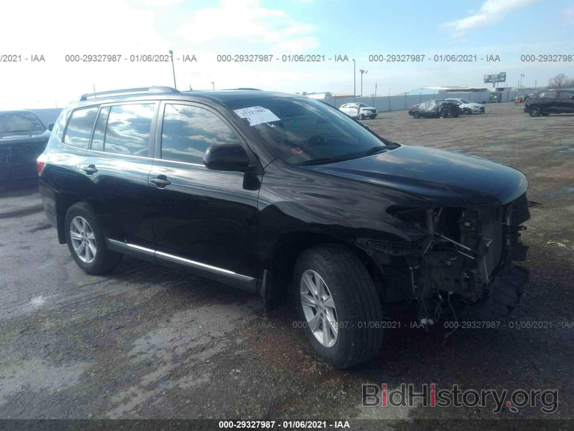 Photo 5TDZK3EH2CS054967 - TOYOTA HIGHLANDER 2012