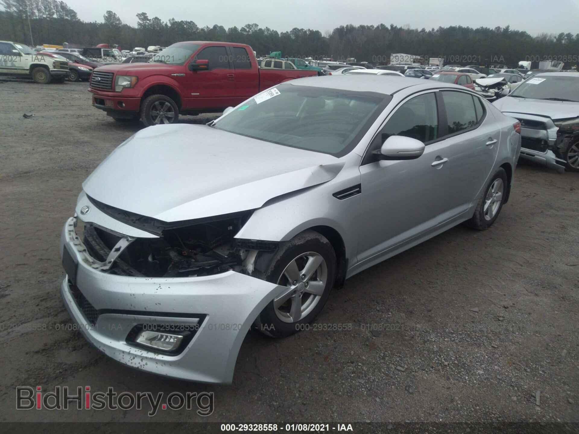 2015 KIA OPTIMA - VIN: 5XXGM4A74FG504516 - Фото 2