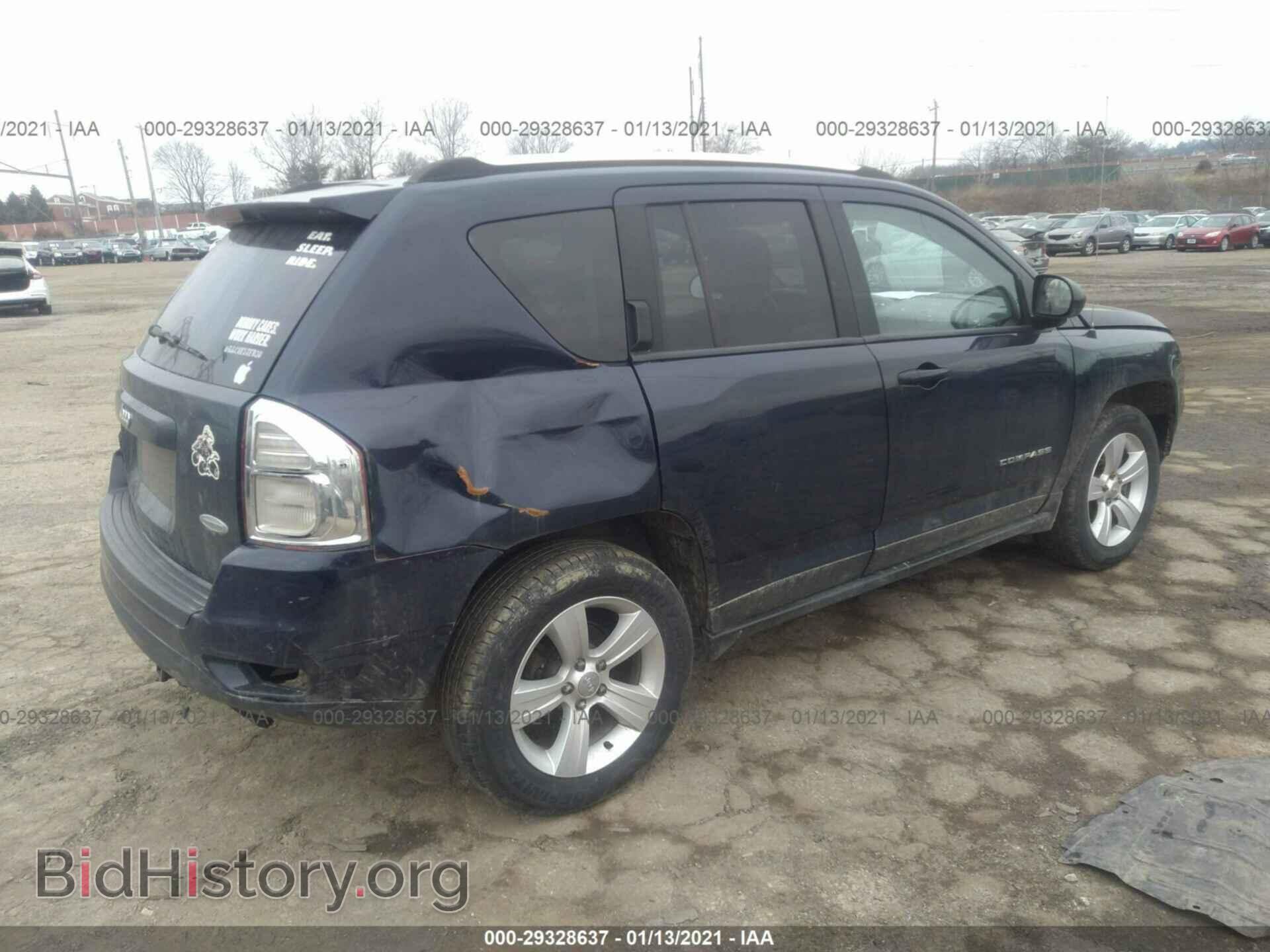 2013 JEEP COMPASS - VIN: 1C4NJDEB5DD234363 - Фото 4