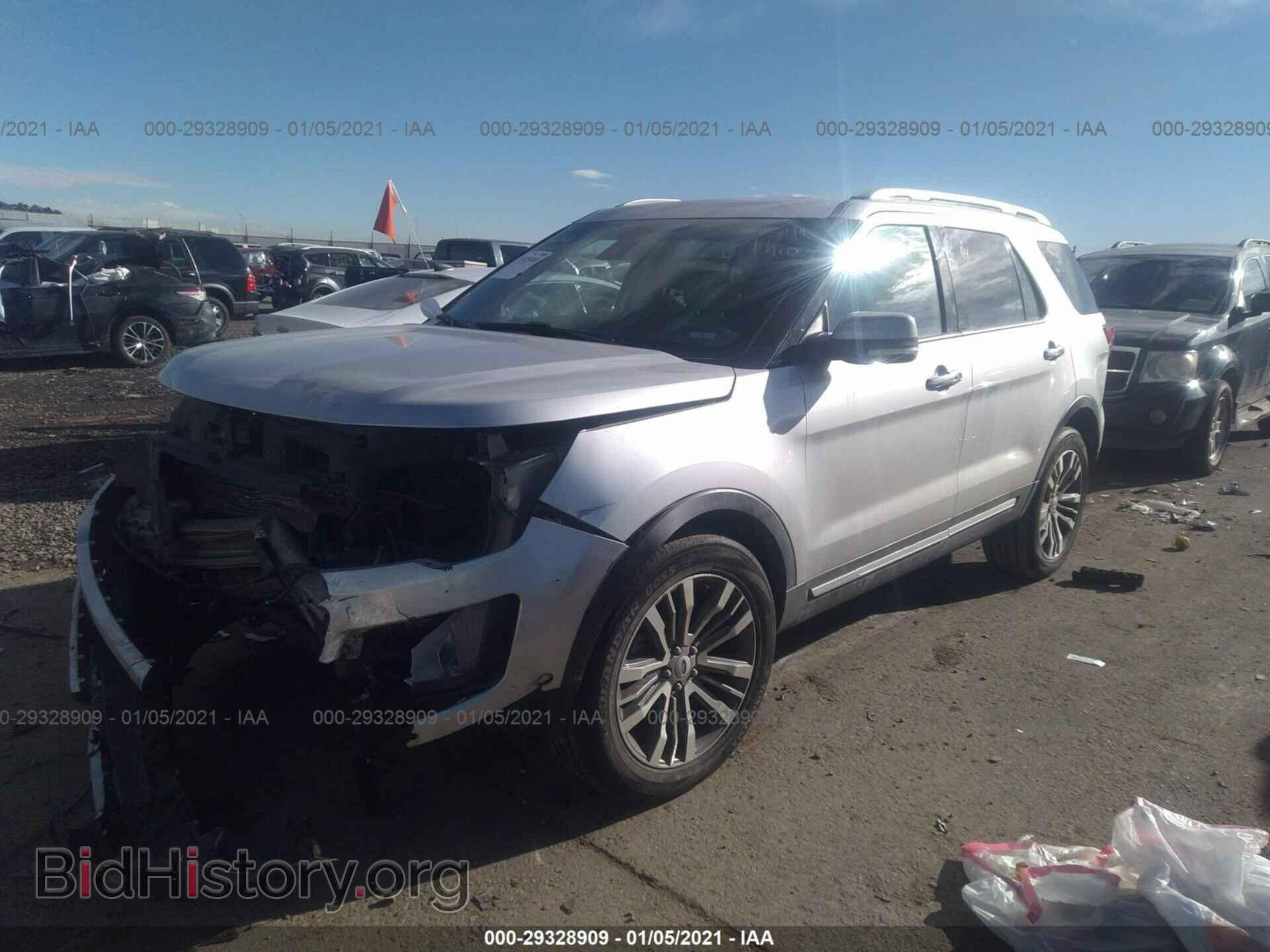 2016 FORD EXPLORER - VIN: 1FM5K8HT3GGB62568 - Фото 2