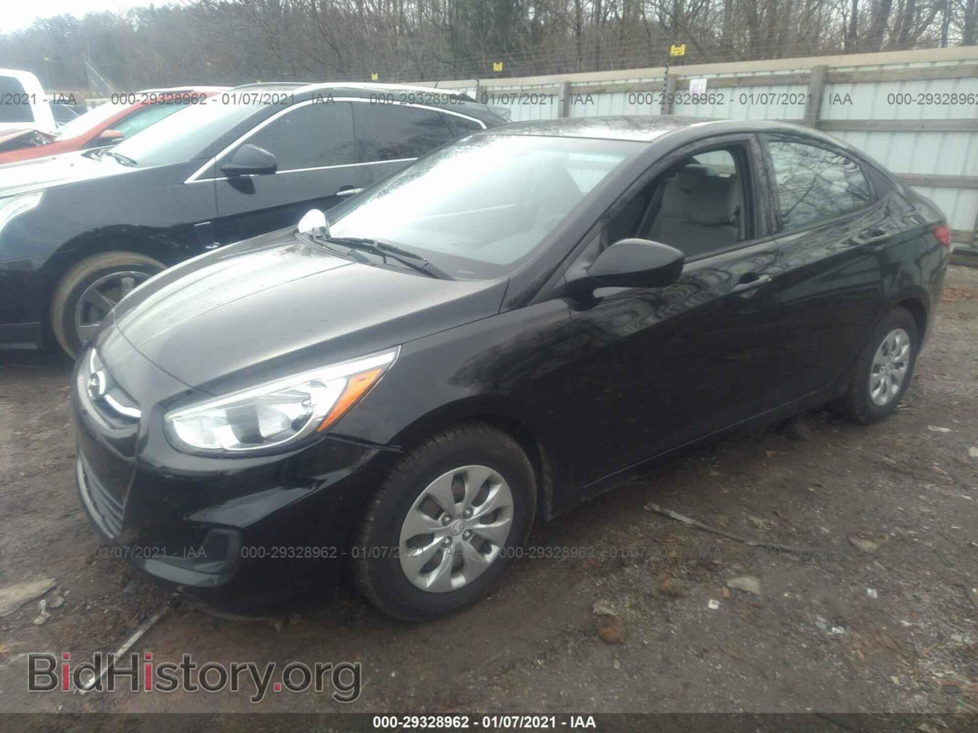 2016 HYUNDAI ACCENT - VIN: KMHCT4AE2GU014552 - Фото 2