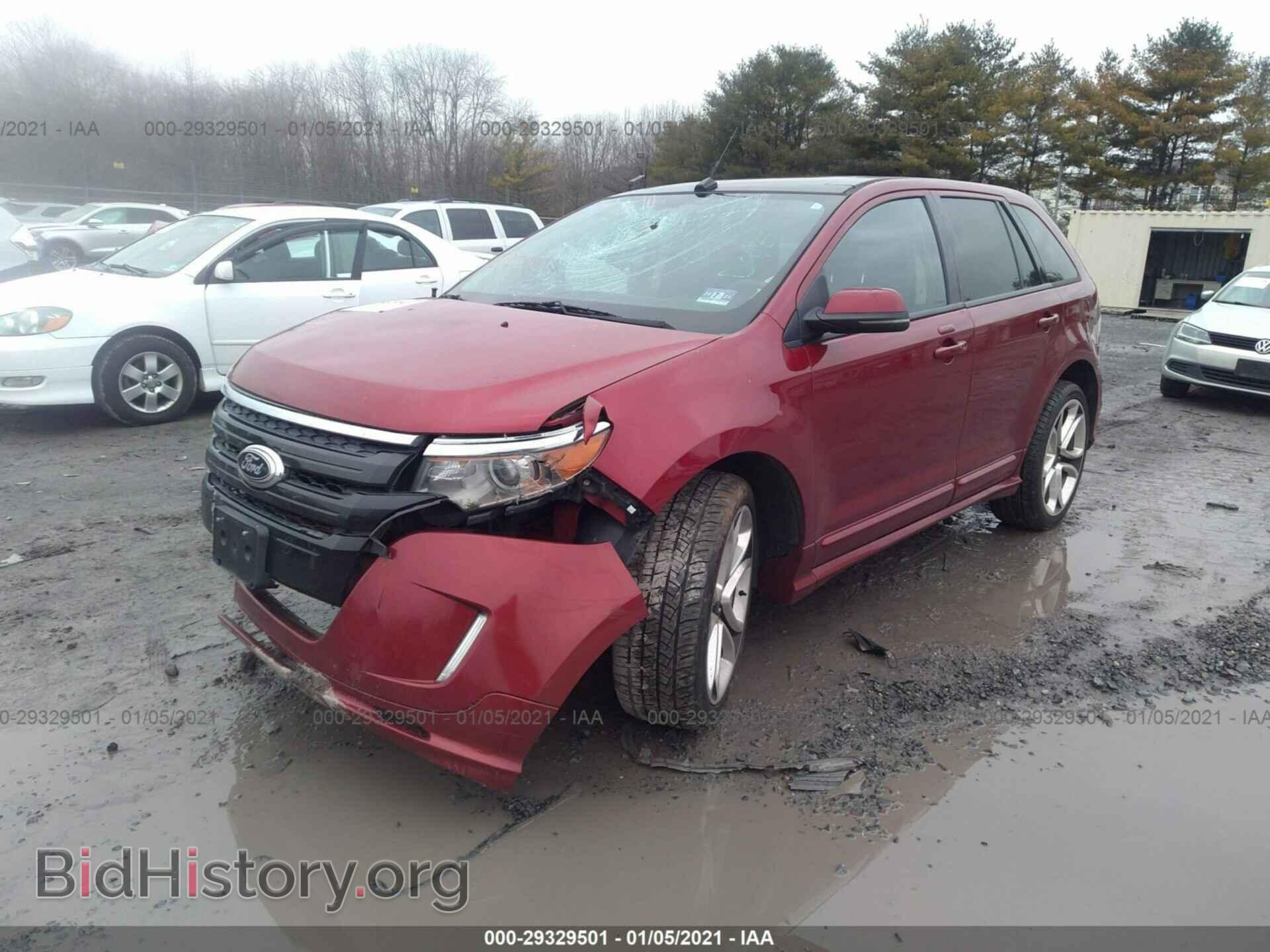2013 FORD EDGE - VIN: 2FMDK4AK9DBA56134 - Фото 2