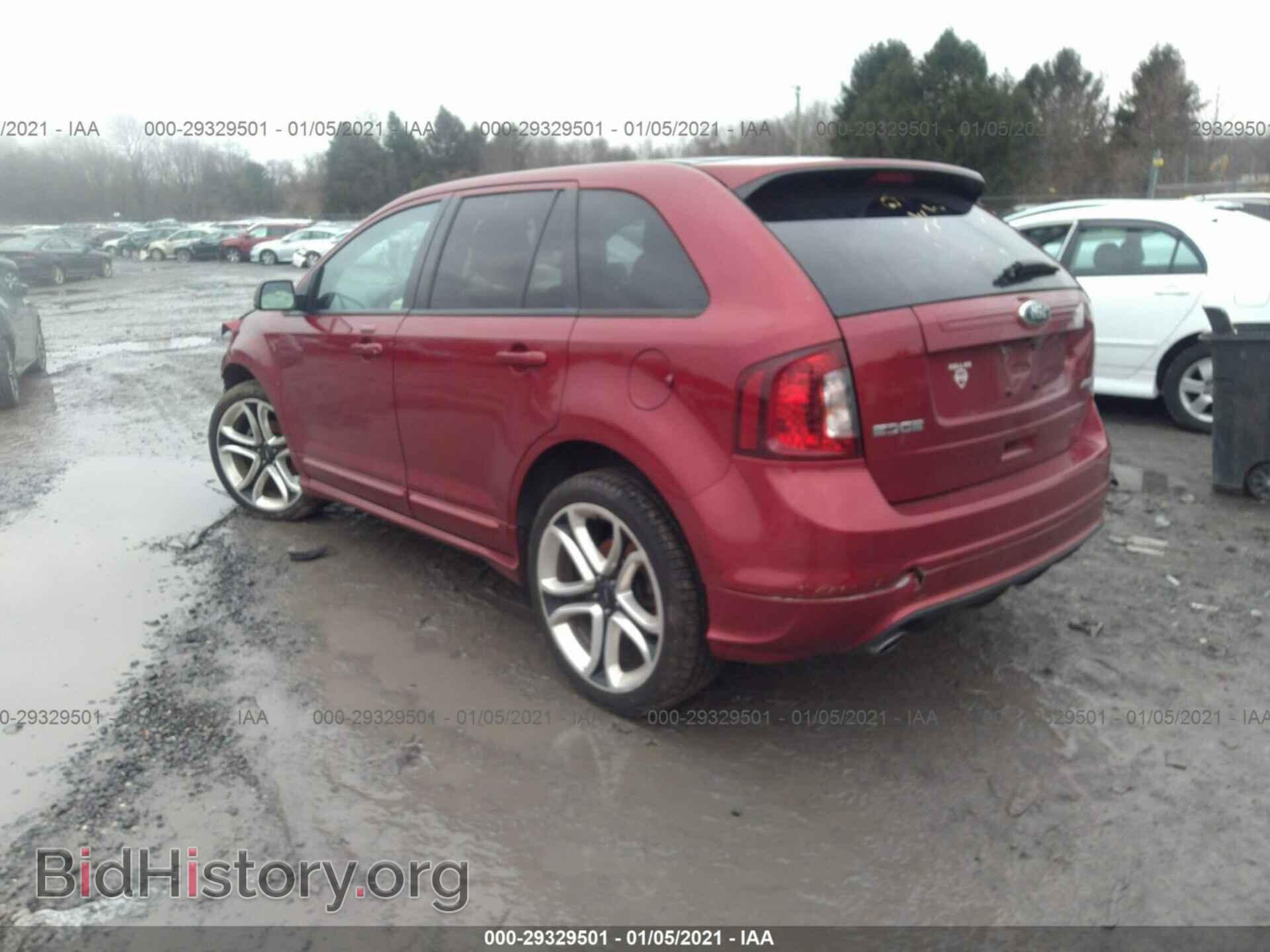 2013 FORD EDGE - VIN: 2FMDK4AK9DBA56134 - Фото 3