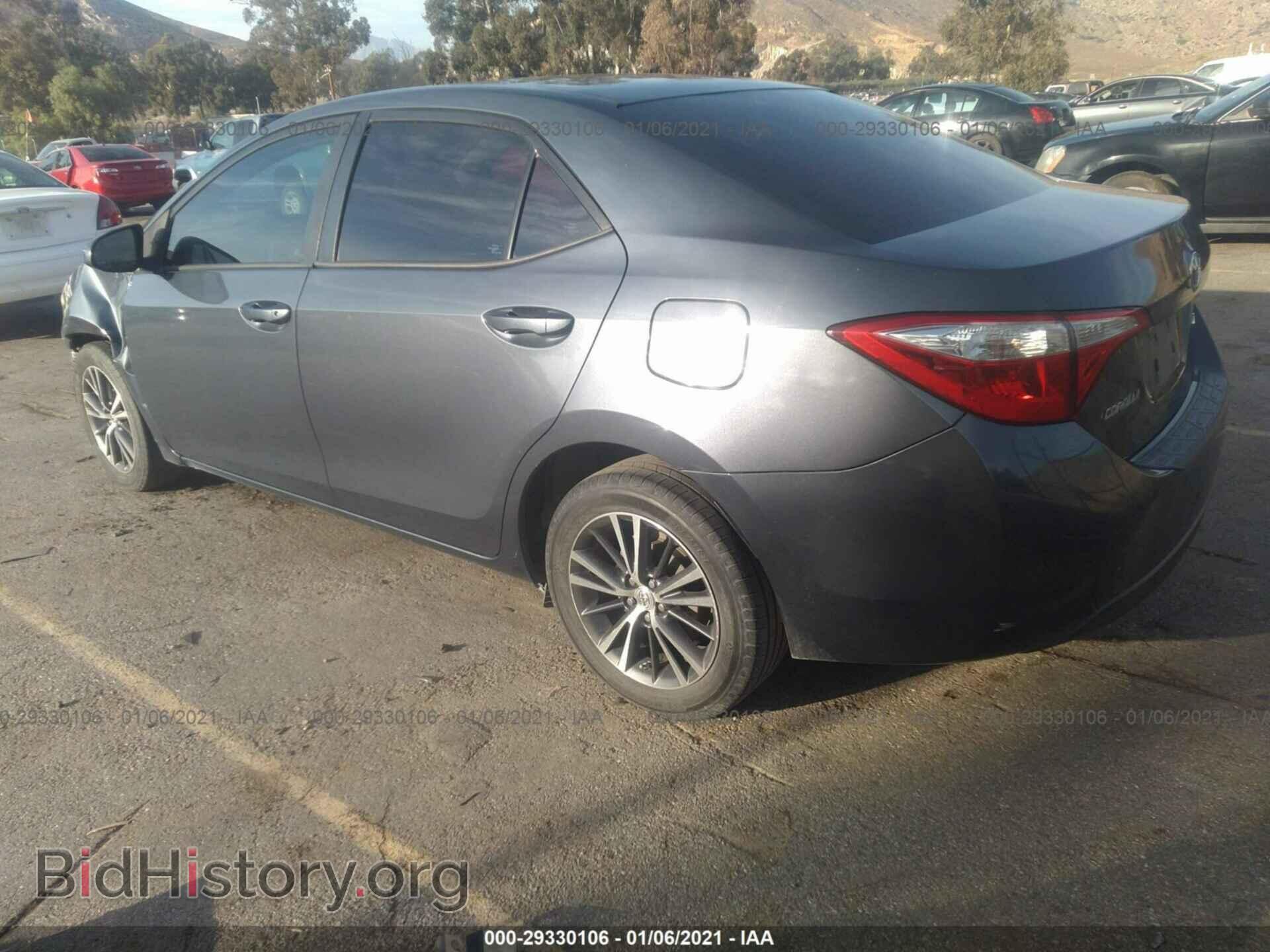 2016 TOYOTA COROLLA - VIN: 5YFBURHE5GP383564 - Photo 3