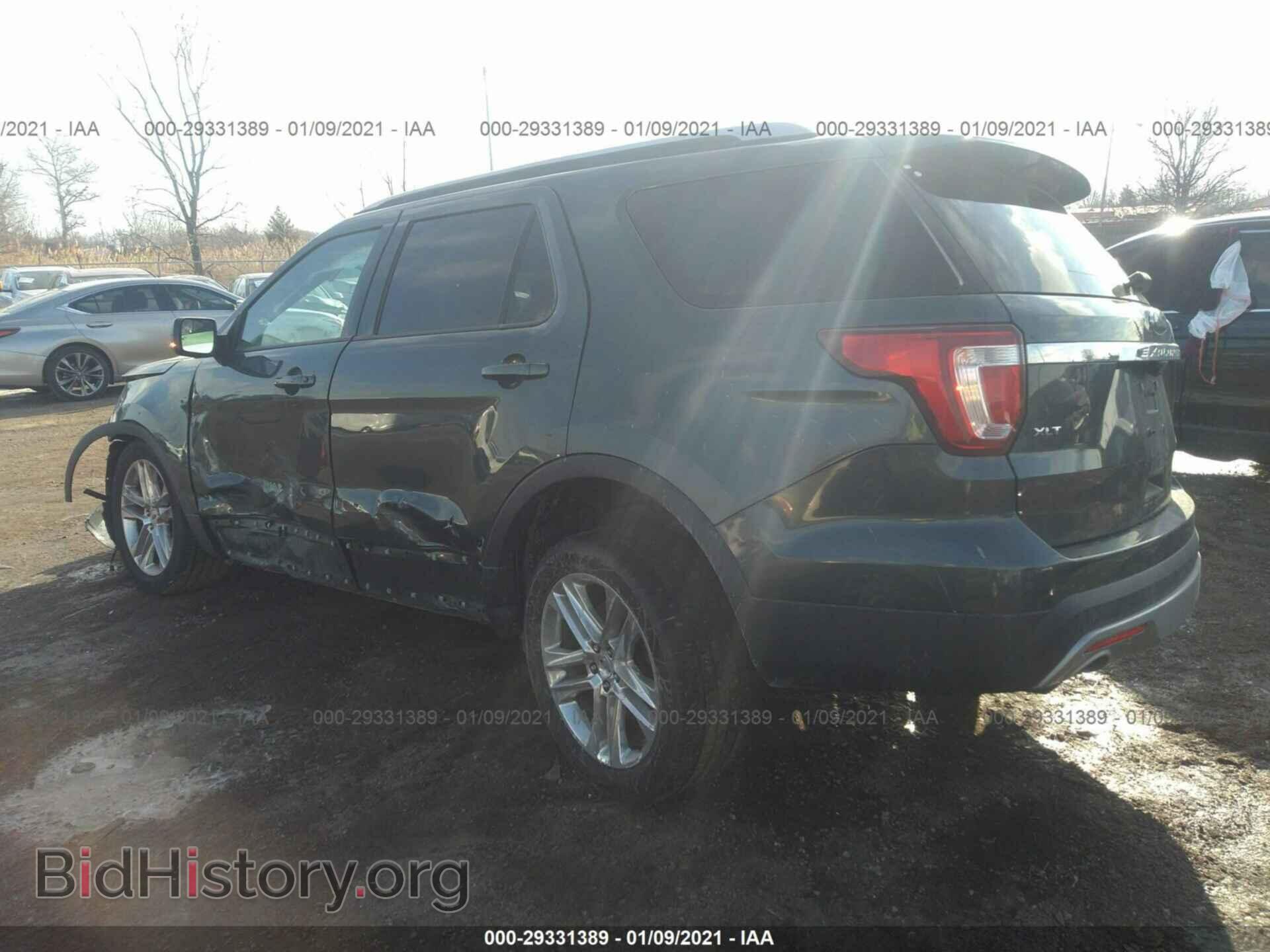 2016 FORD EXPLORER - VIN: 1FM5K8D84GGA18965 - Фото 3