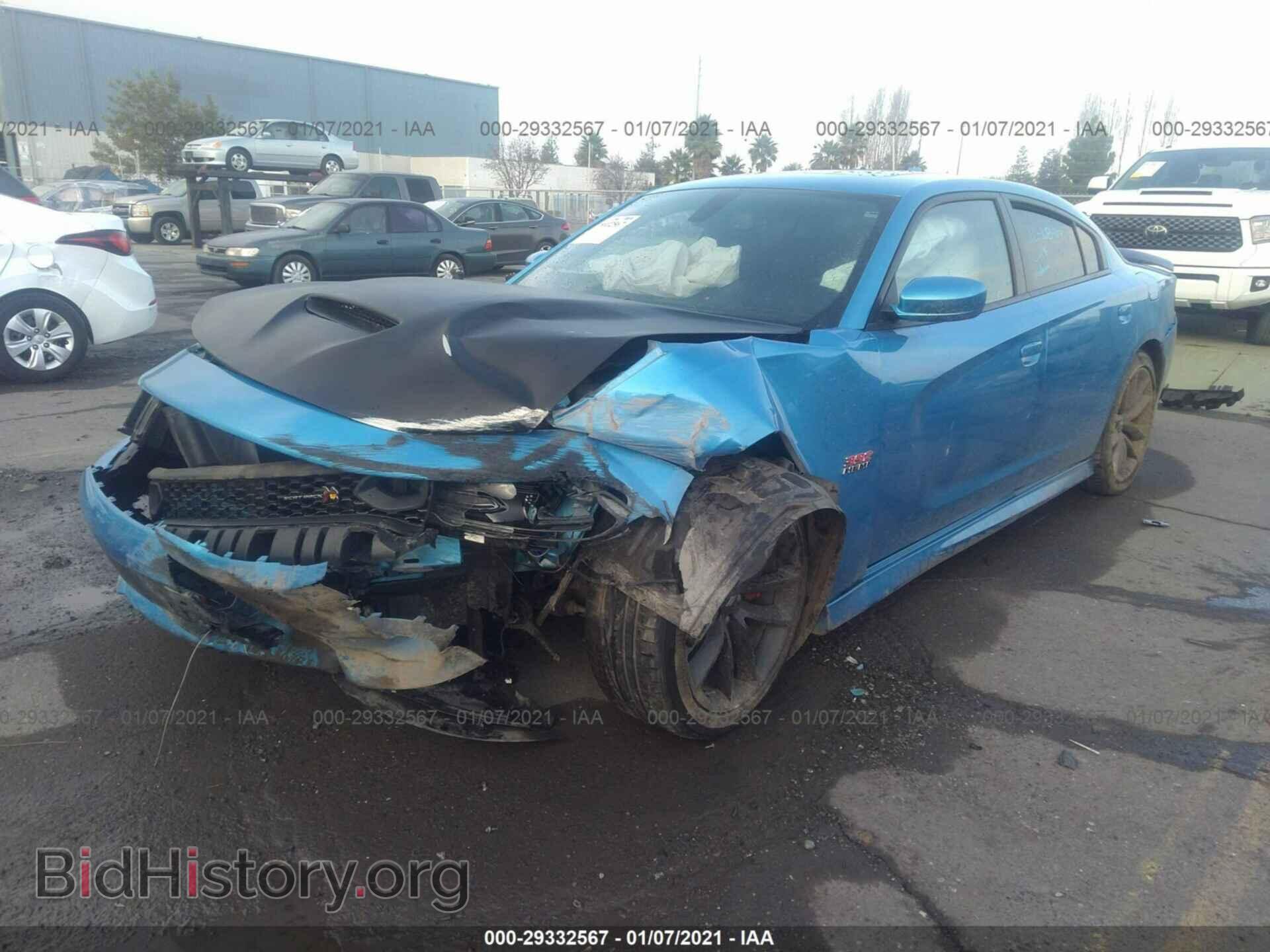 2019 DODGE CHARGER - VIN: 2C3CDXGJ7KH543115 - Фото 2