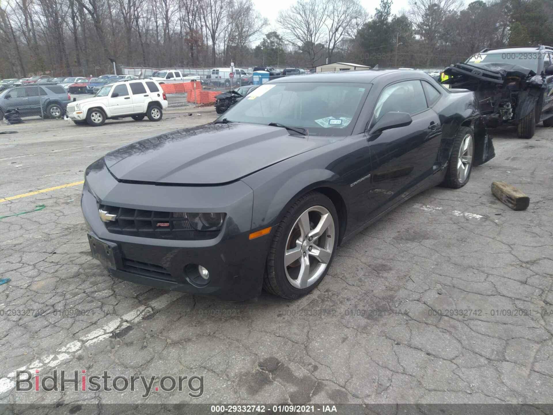 2013 CHEVROLET CAMARO - VIN: 2G1FC1E37D9196193 - Фото 2