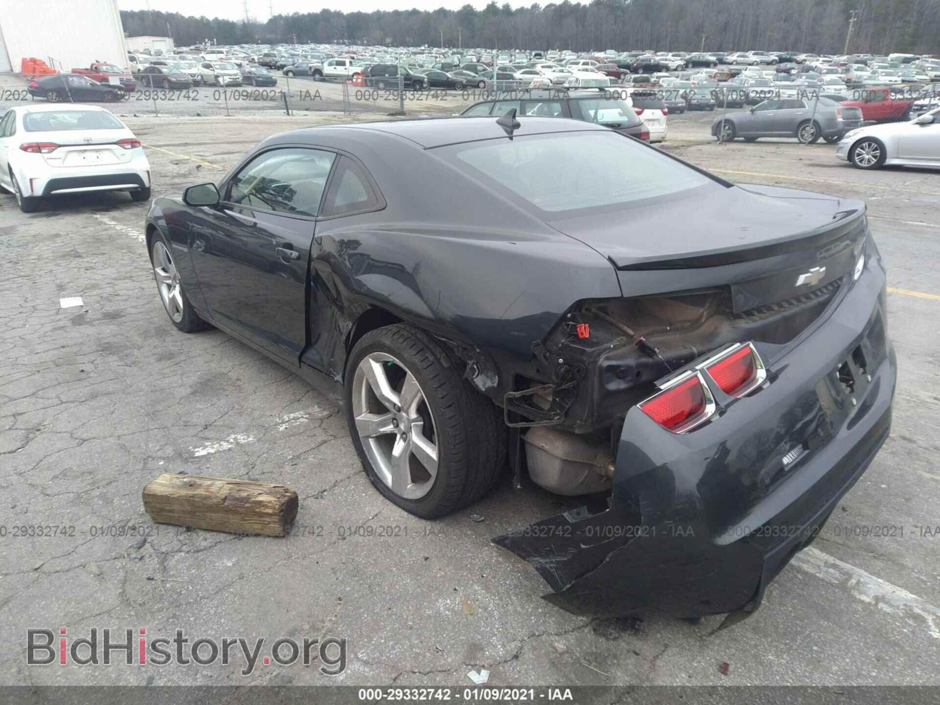 2013 CHEVROLET CAMARO - VIN: 2G1FC1E37D9196193 - Фото 3