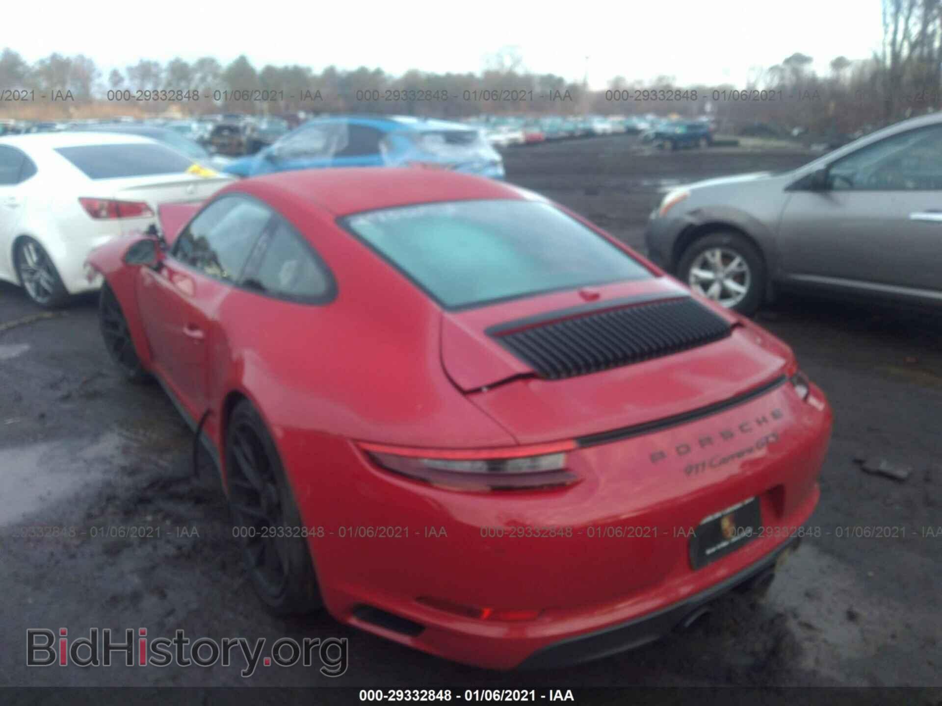 2017 PORSCHE 911 - VIN: WP0AB2A9XHS125045 - Фото 3