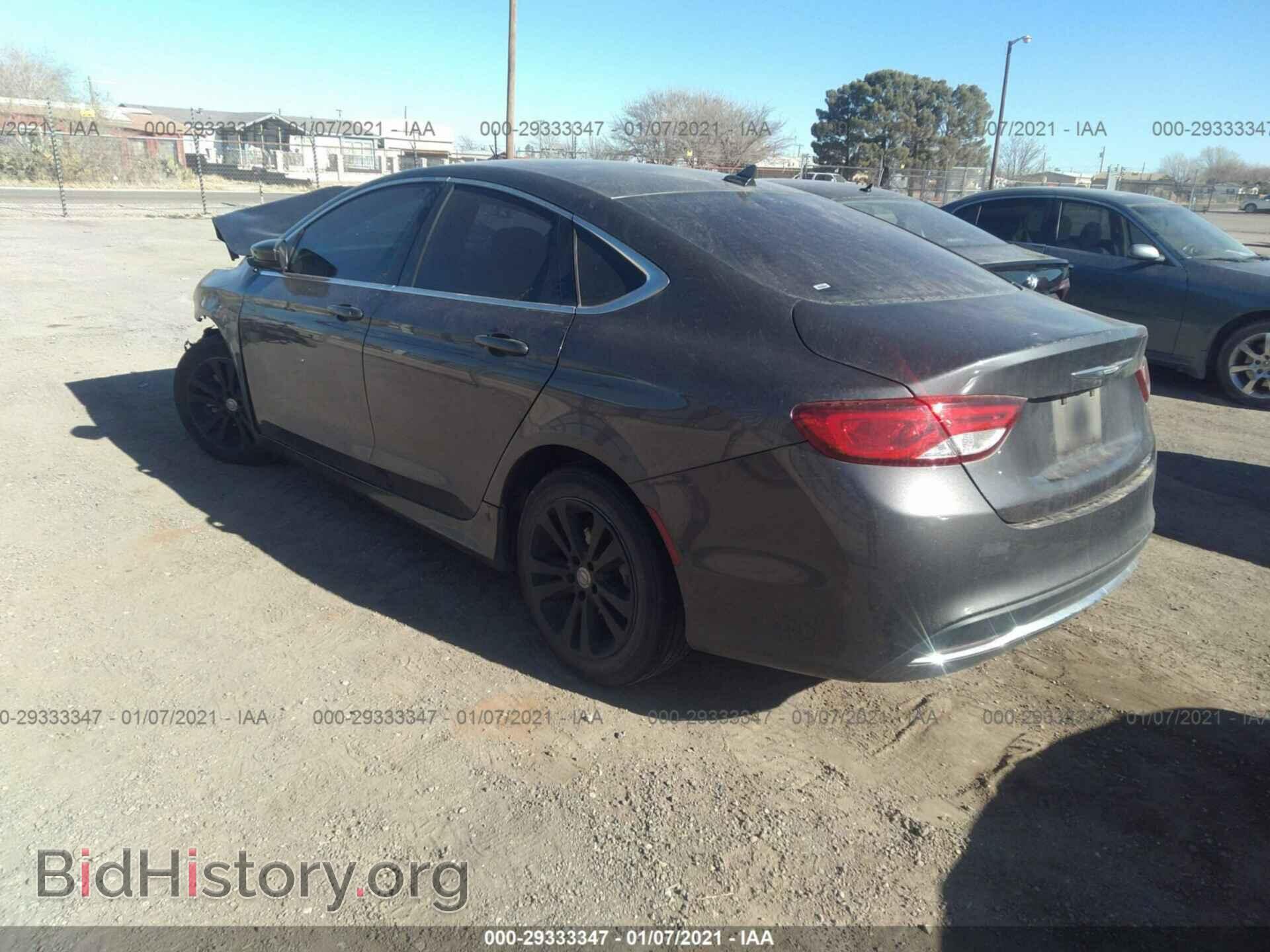 2017 CHRYSLER 200 - VIN: 1C3CCCAB6HN503735 - Фото 3