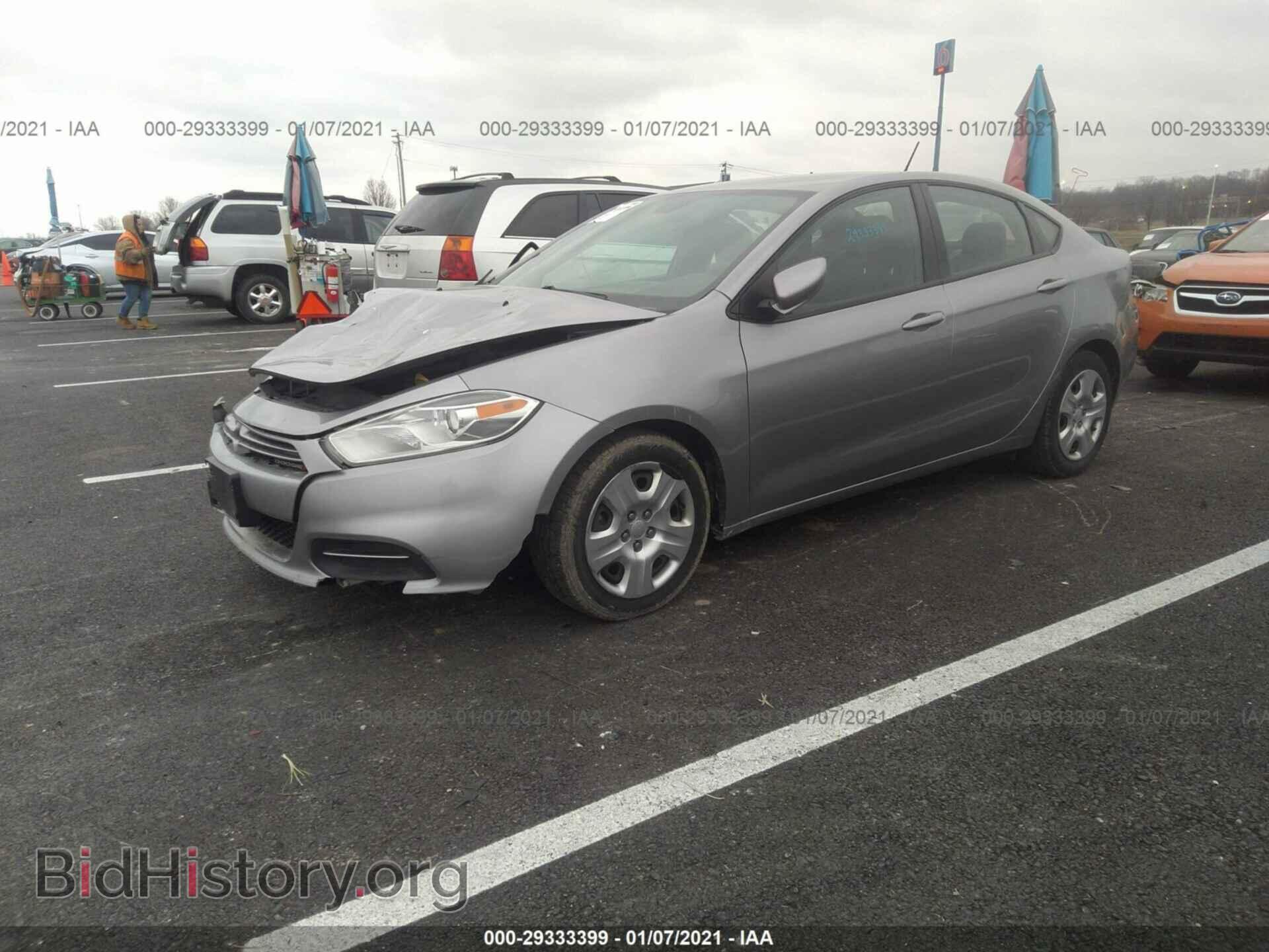 2016 DODGE DART - VIN: 1C3CDFAA6GD623822 - Фото 2