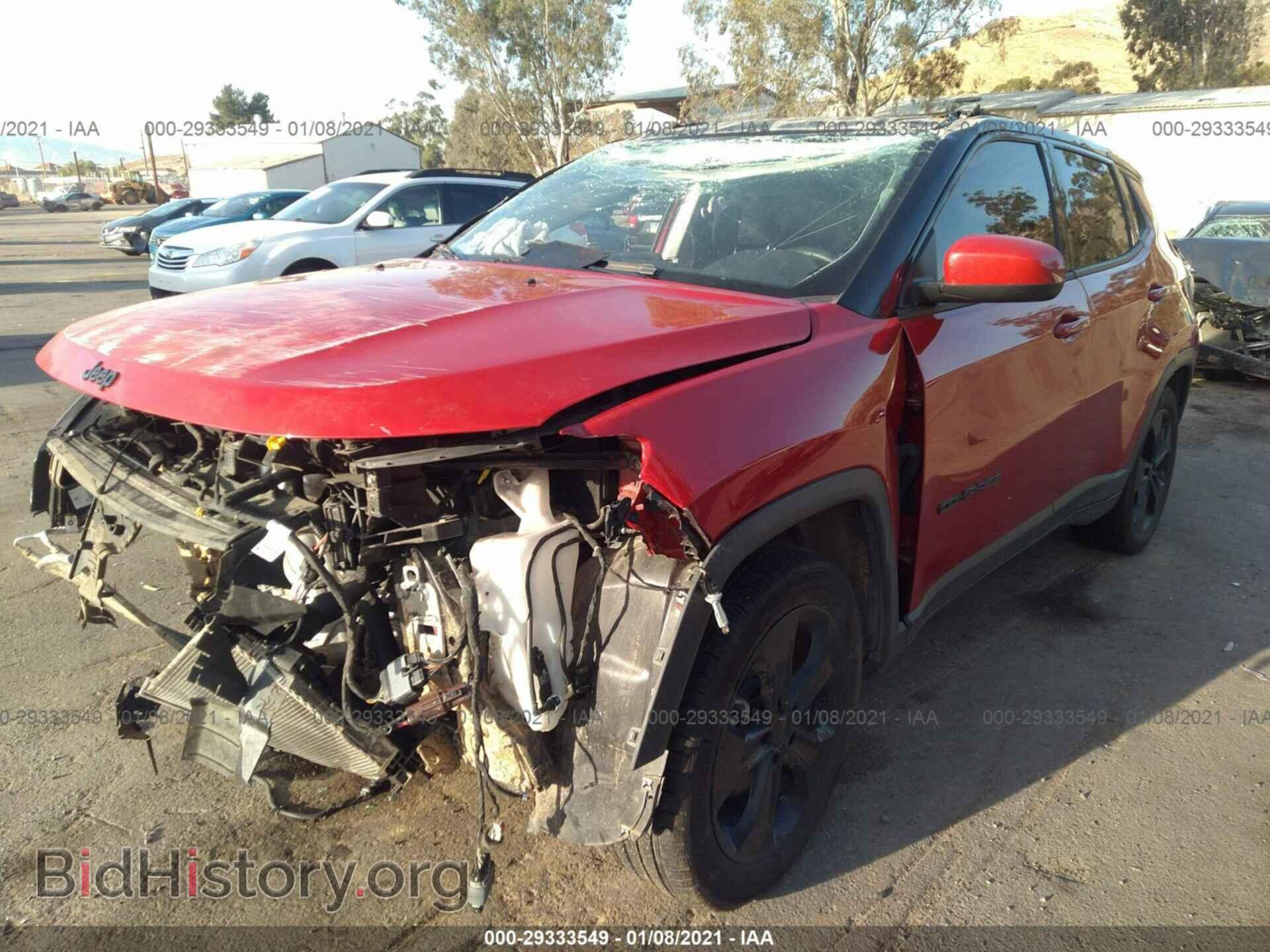 2020 JEEP COMPASS - VIN: 3C4NJCBB8LT122860 - Фото 2