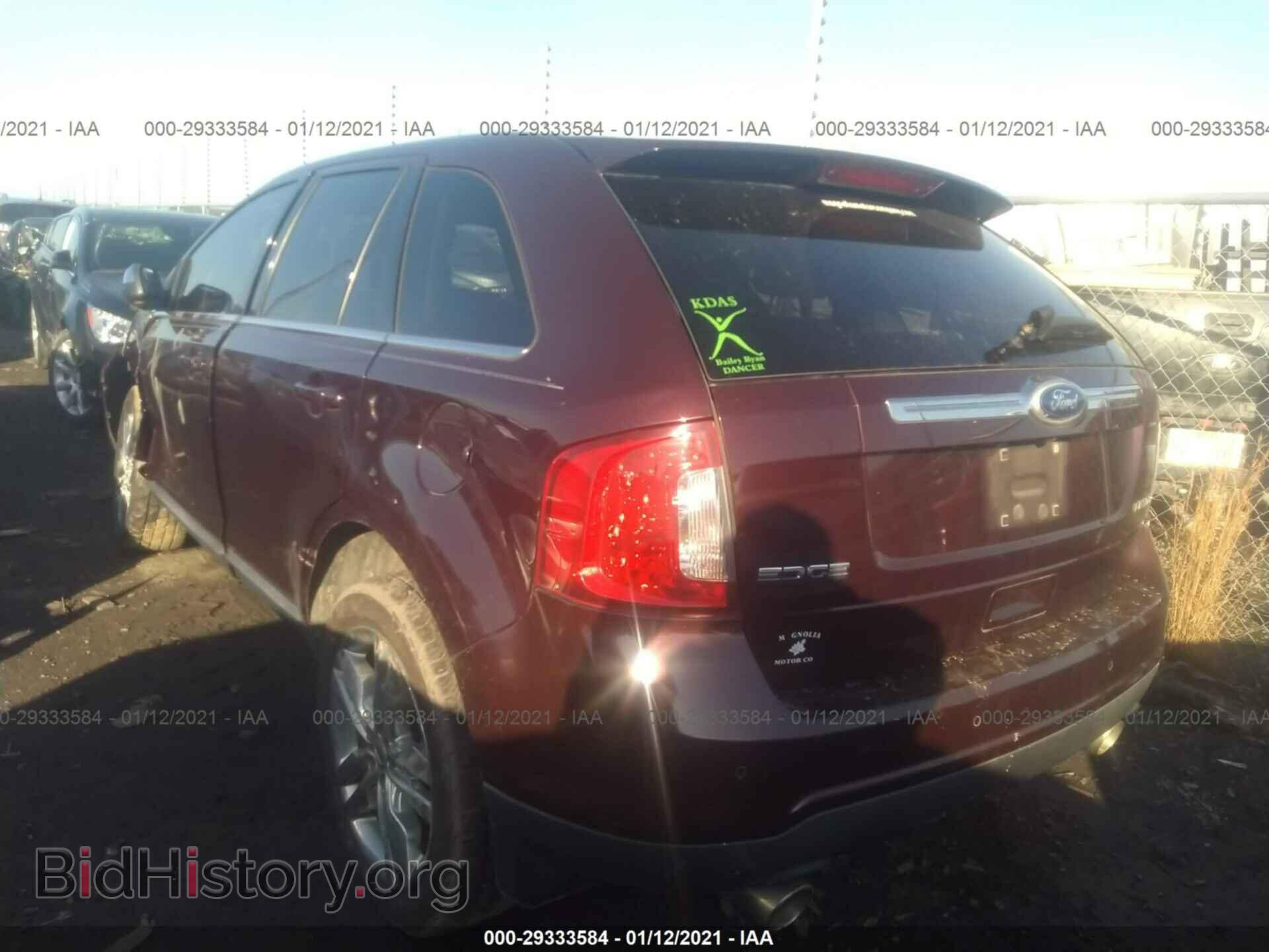 2011 FORD EDGE - VIN: 2FMDK3KC1BBA35759 - Фото 3