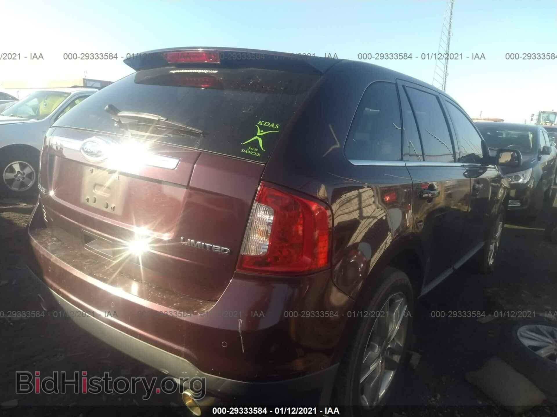 2011 FORD EDGE - VIN: 2FMDK3KC1BBA35759 - Фото 4