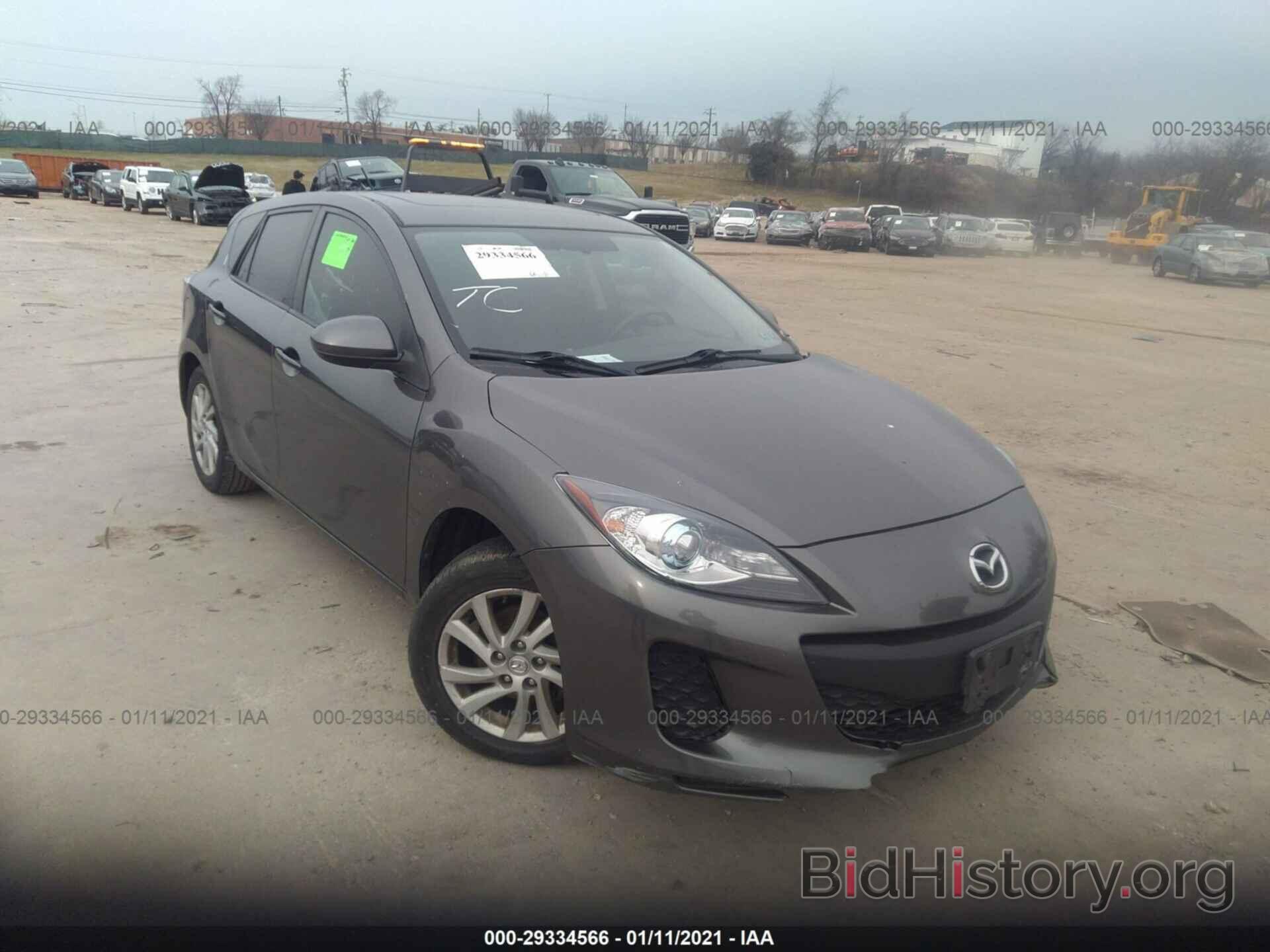 Photo JM1BL1M8XC1679019 - MAZDA MAZDA3 2012