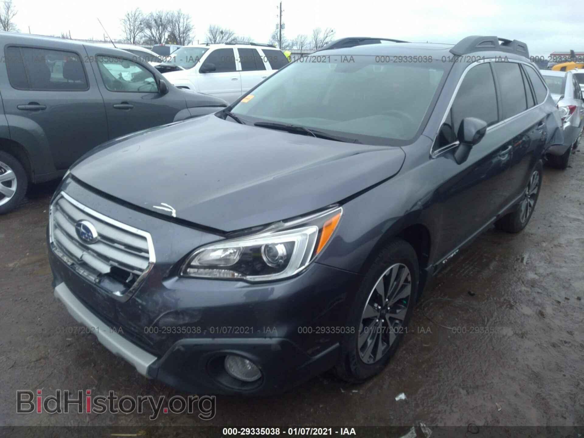 2016 SUBARU OUTBACK - VIN: 4S4BSBNC2G3232167 - Фото 2