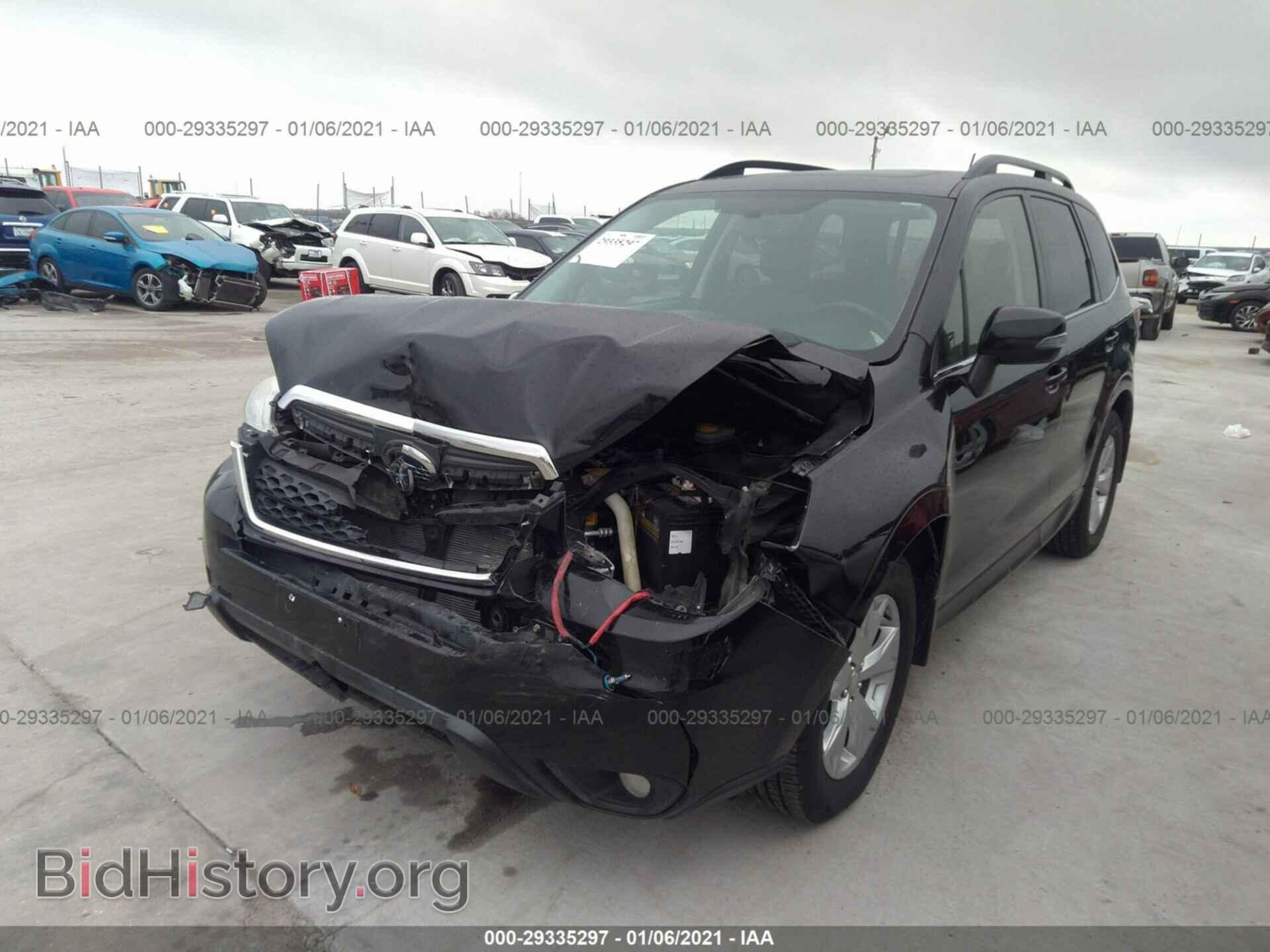 2014 SUBARU FORESTER - VIN: JF2SJAMC7EH407968 - Фото 2