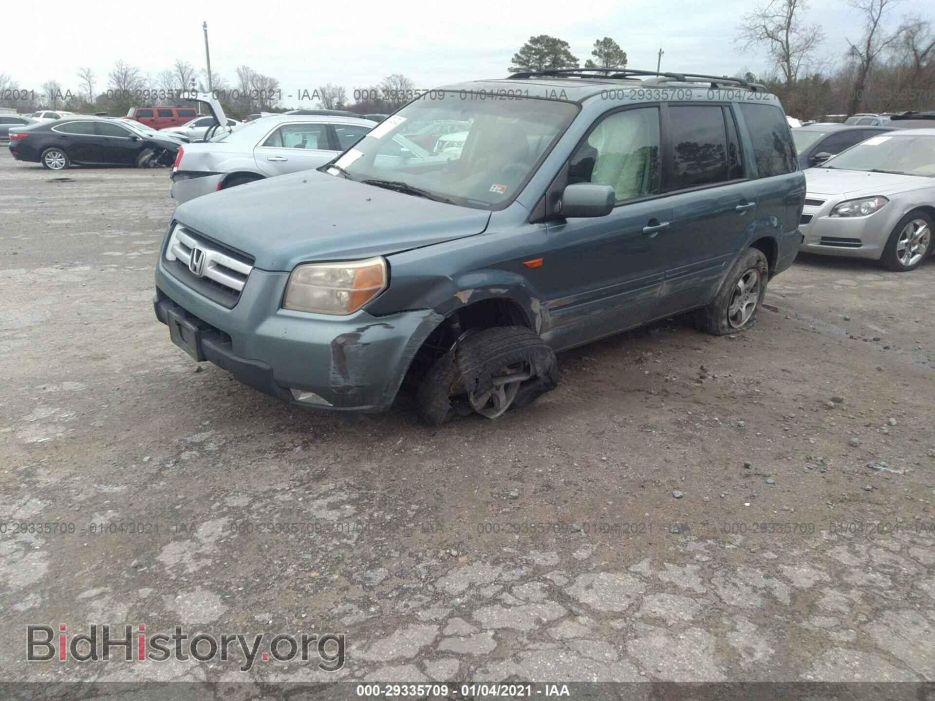 2006 HONDA PILOT - VIN: 5FNYF18596B015534 - Фото 2
