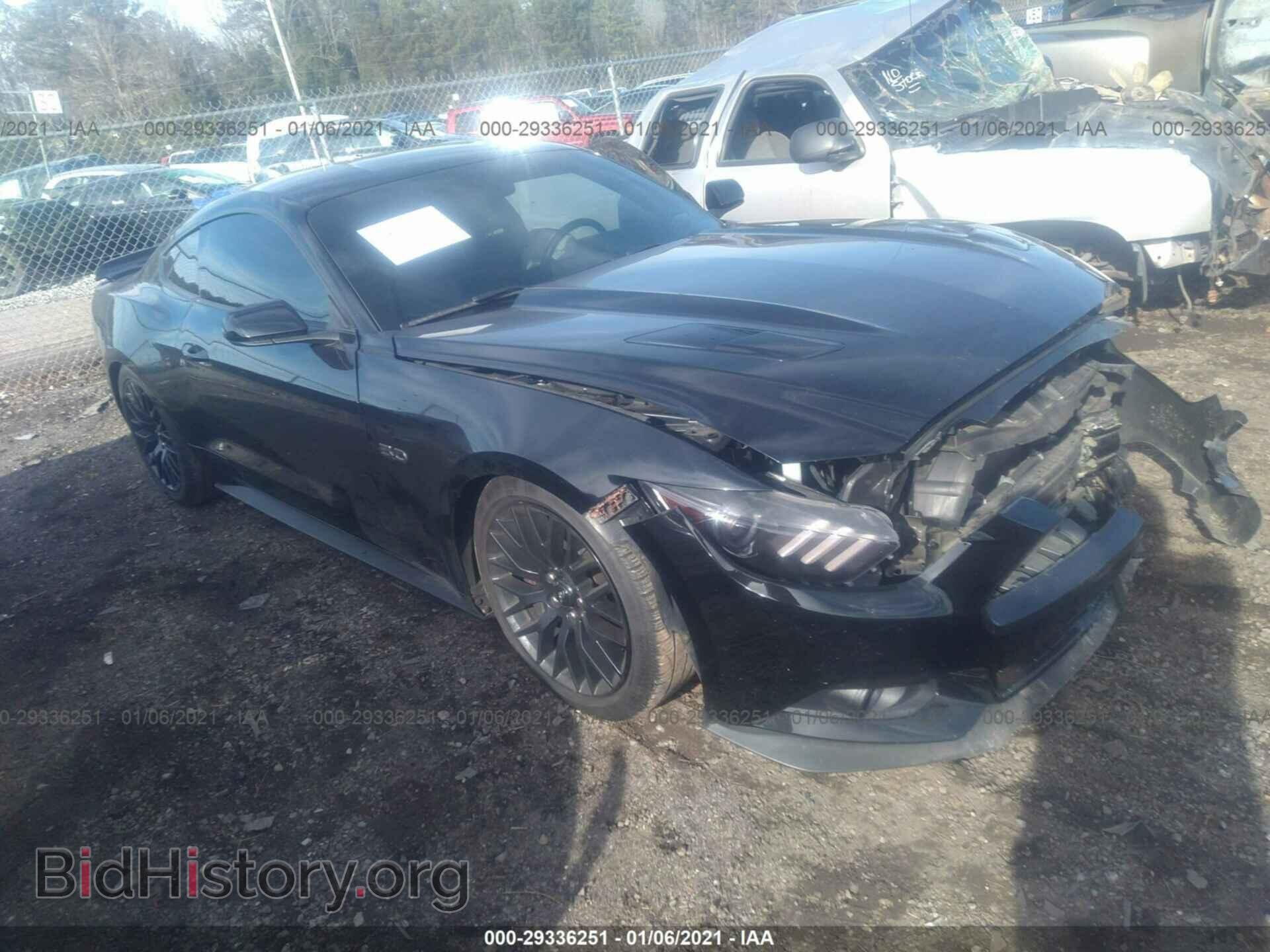 Фотография 1FA6P8CF5H5221120 - FORD MUSTANG 2017