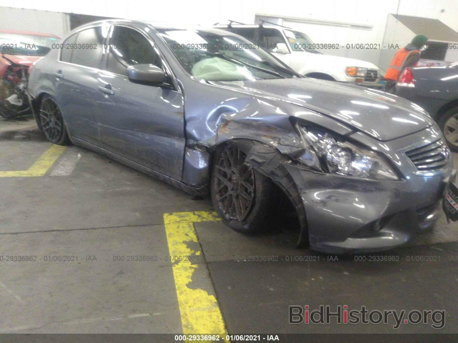 Photo JN1CV6AP6CM626648 - INFINITI G37 SEDAN 2012