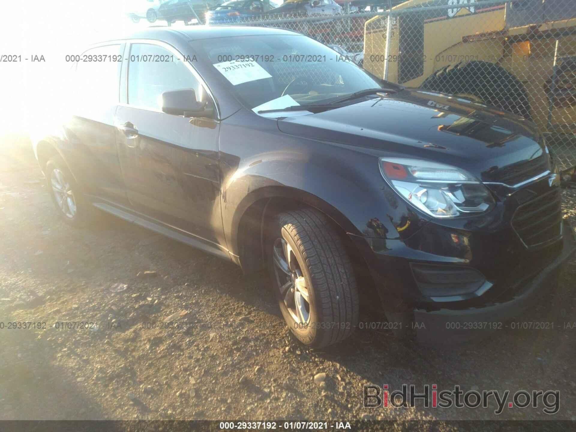 Фотография 2GNALBEKXG6319447 - CHEVROLET EQUINOX 2016