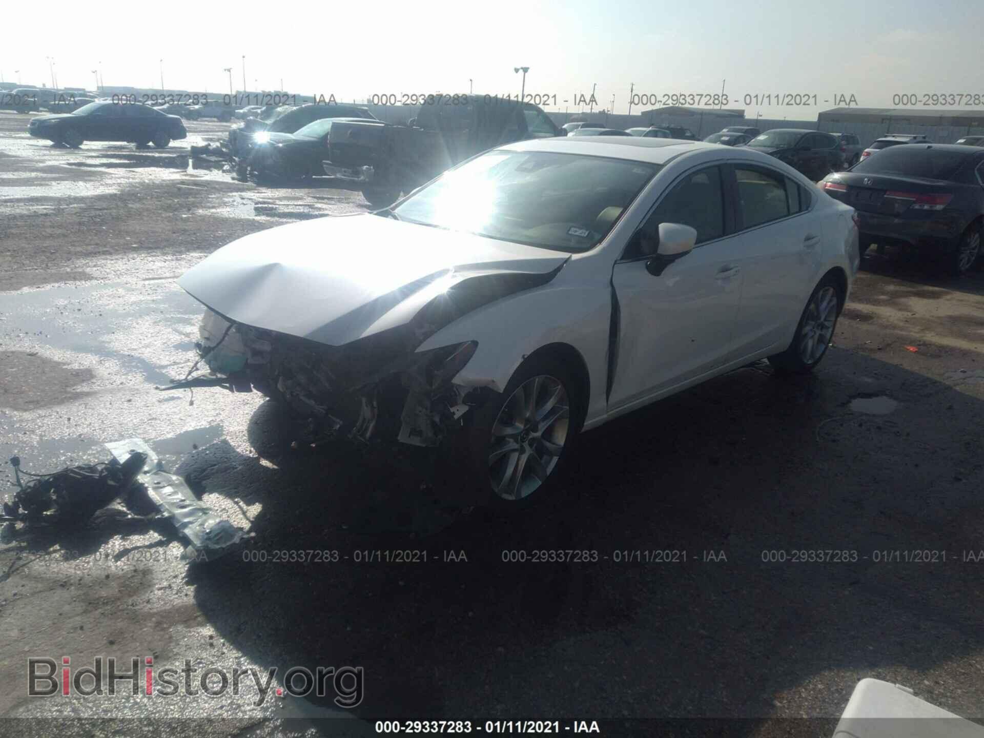 2017 MAZDA MAZDA6 - VIN: JM1GL1V52H1117102 - Фото 2