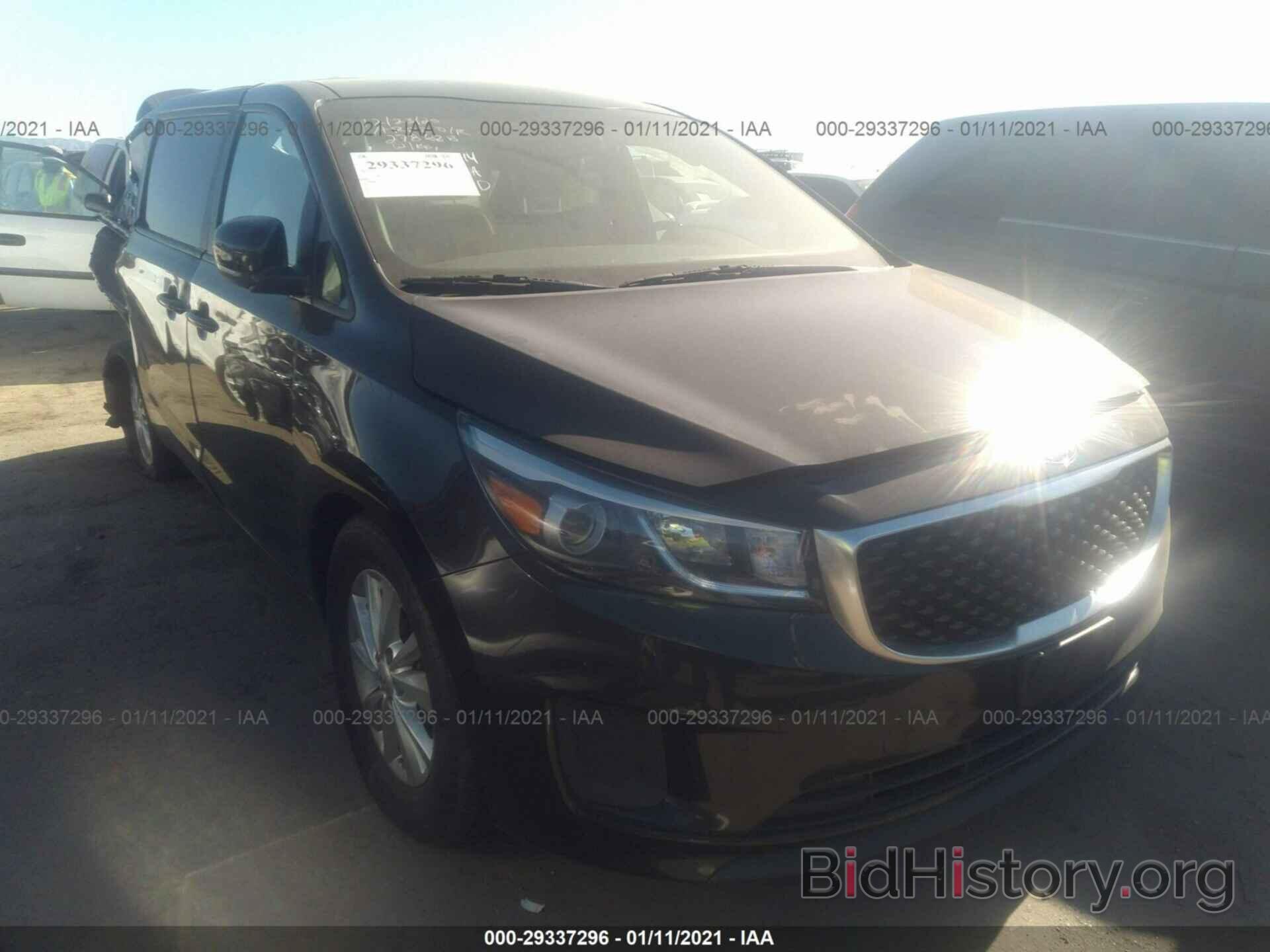 Photo KNDMB5C16H6232141 - KIA SEDONA 2017