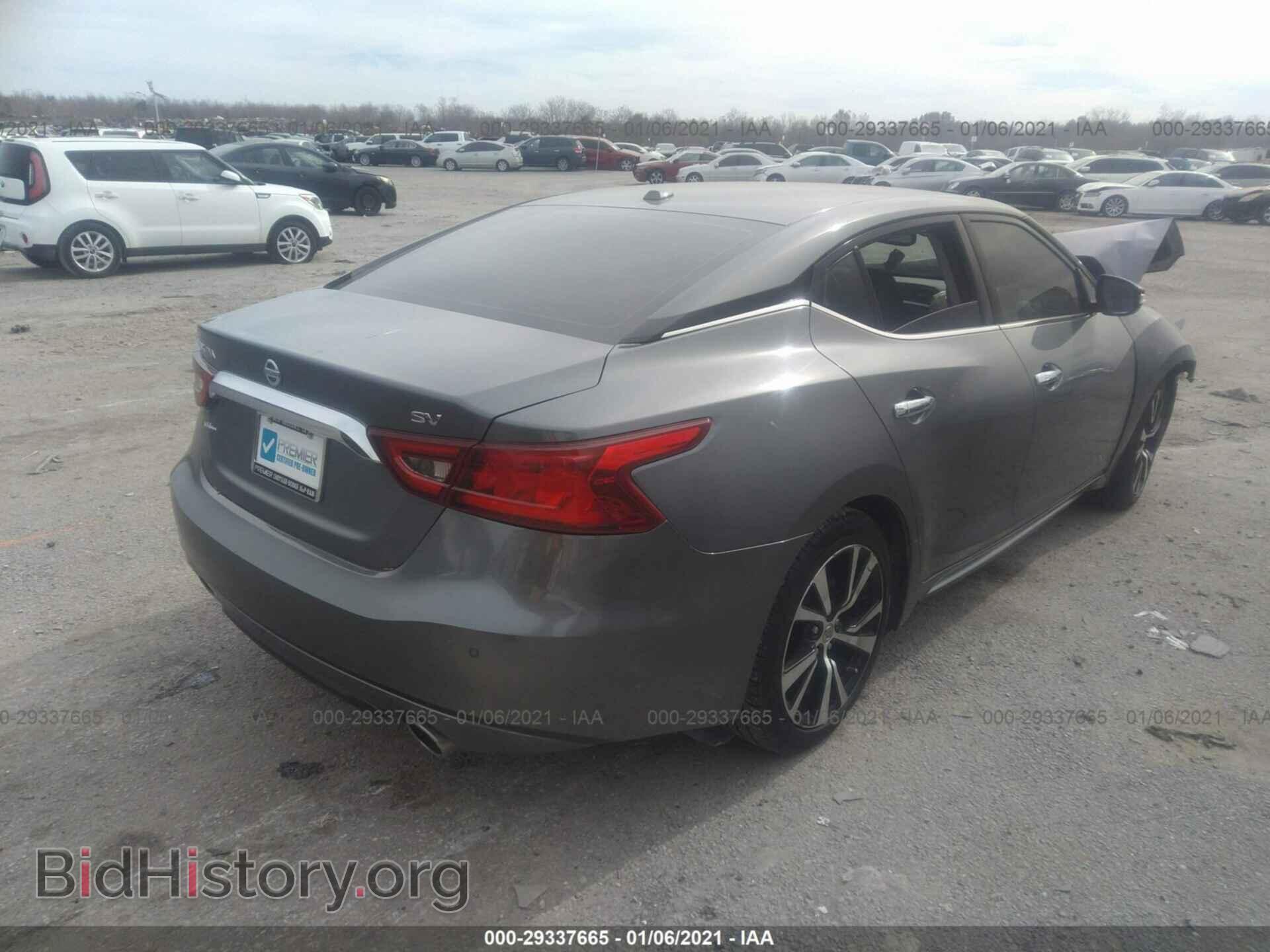 2017 NISSAN MAXIMA - VIN: 1N4AA6APXHC450349 - Фото 4