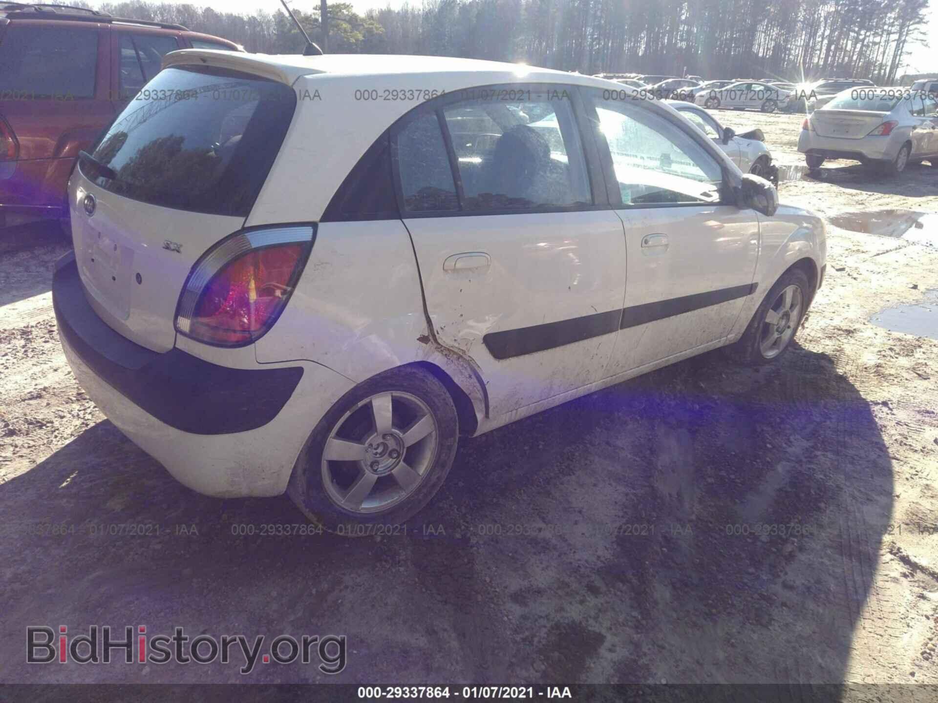 2006 KIA RIO - VIN: KNADE163166065887 - Фото 4
