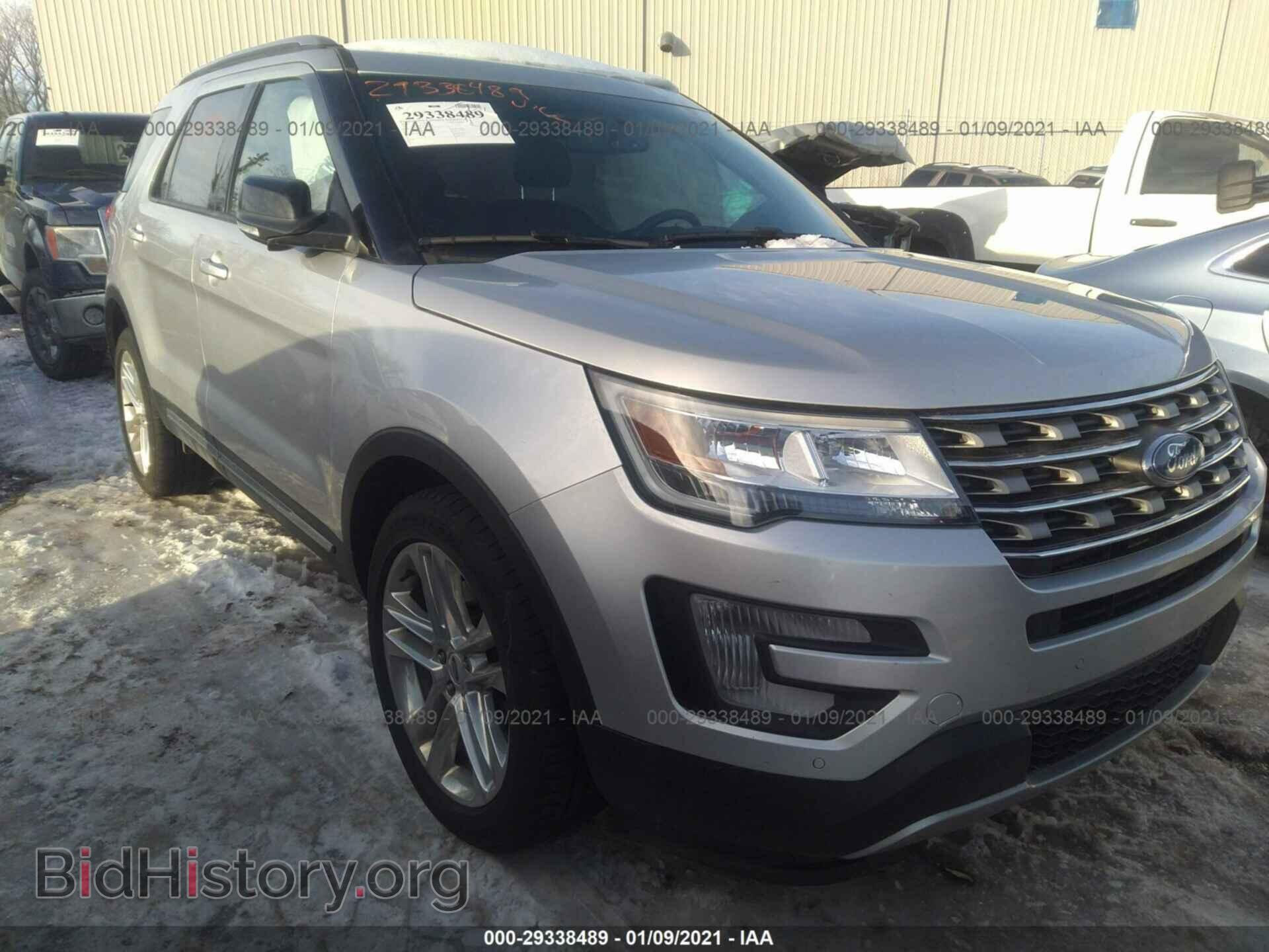 Фотография 1FM5K8D89GGD12295 - FORD EXPLORER 2016